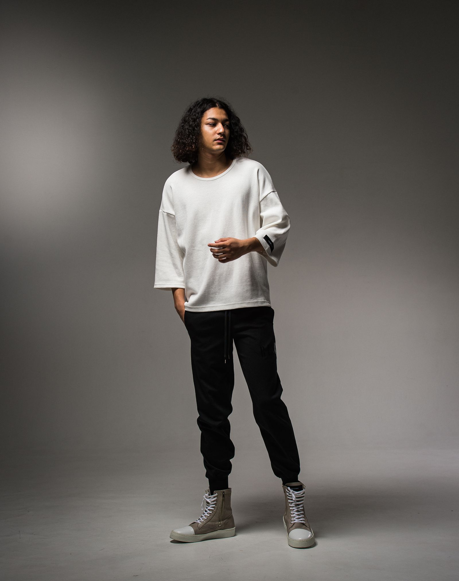 THREE-QUARTER SLEEVE WAFFLE T / RC23-C-001 / 七分袖サーマルTシャツ