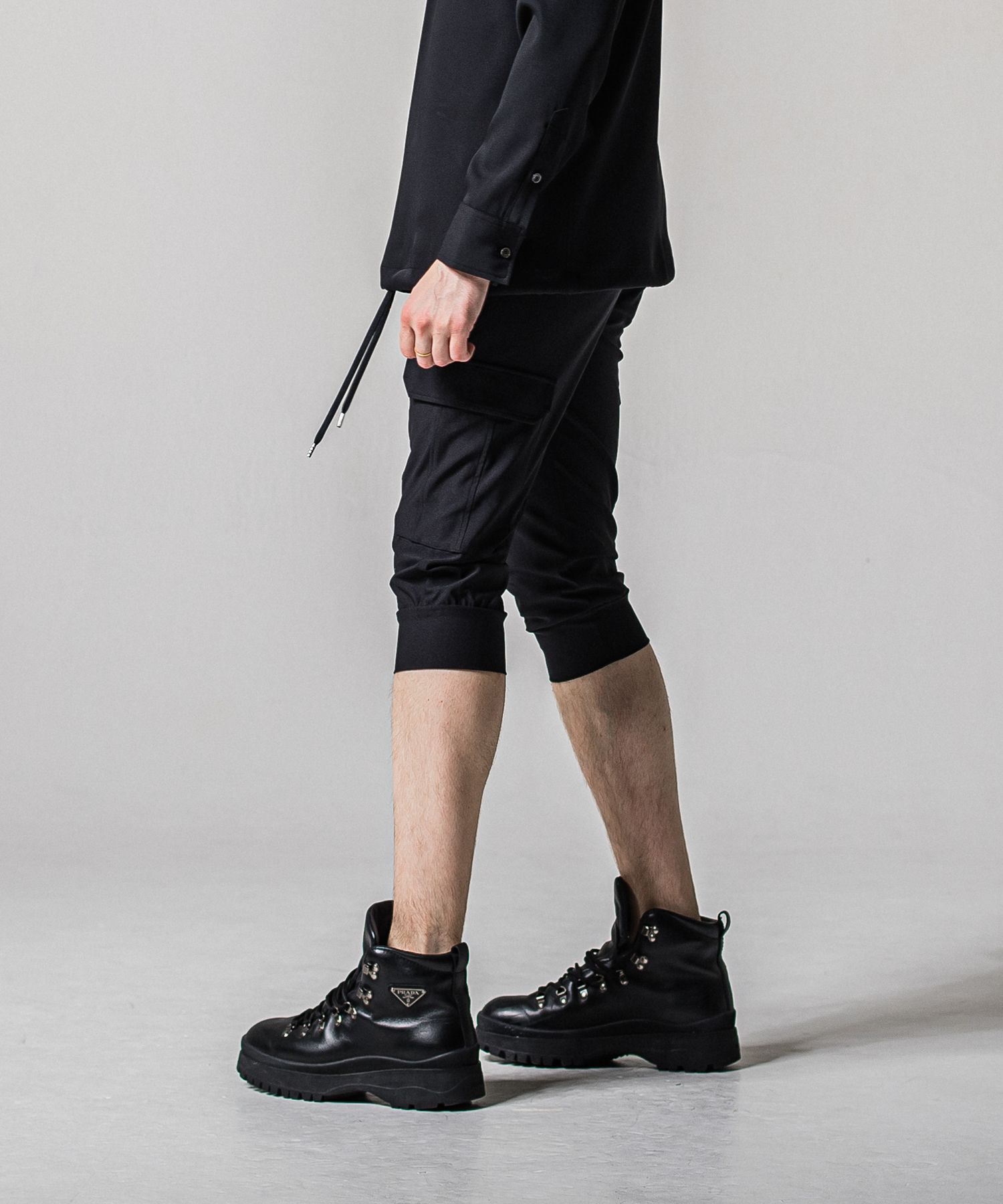 CARGO CROPPED PT / RC39-HP-001 / カーゴクロップドパンツ / ブラック (4月上旬入荷予定)
