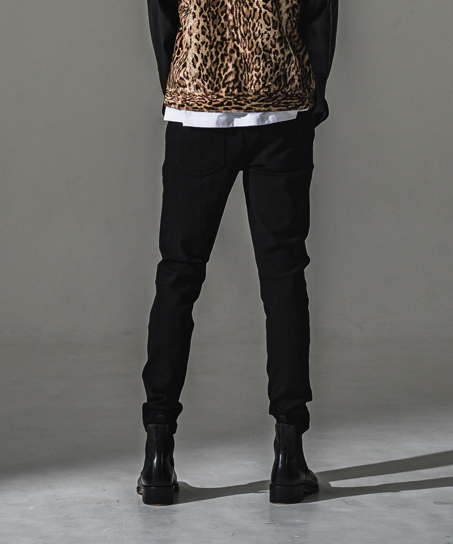 CHRIS EASY BLISTER TUCK PANTS / RC41-ST-016T / イージータックパンツ / ブリスターブラック (7月下旬入荷予定)