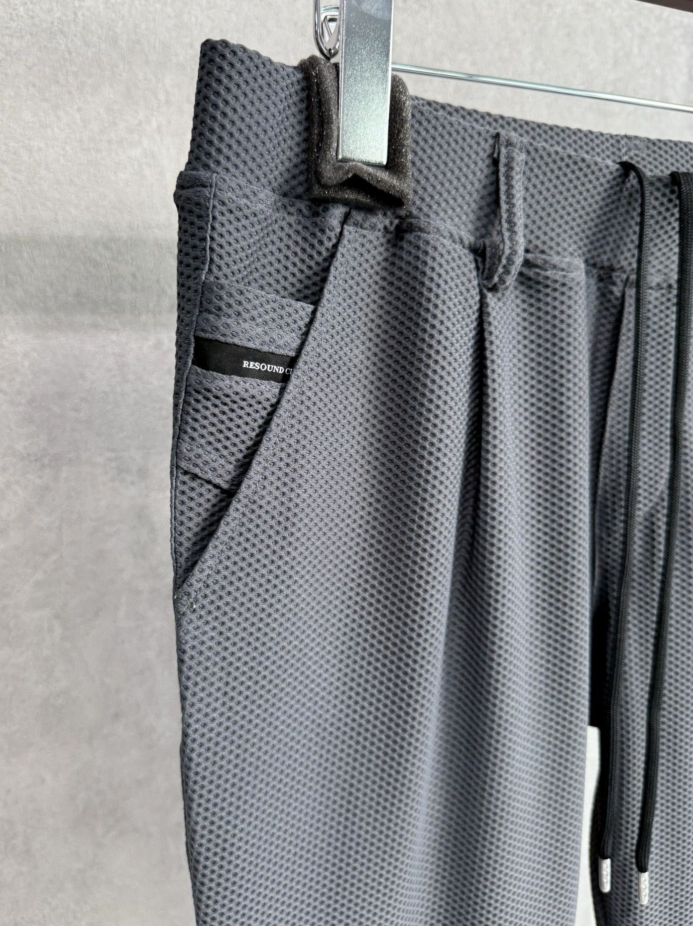 CHRIS EASY TUCK PANTS / RC40-ST-016T / イージータックパンツ / メッシュチャコール