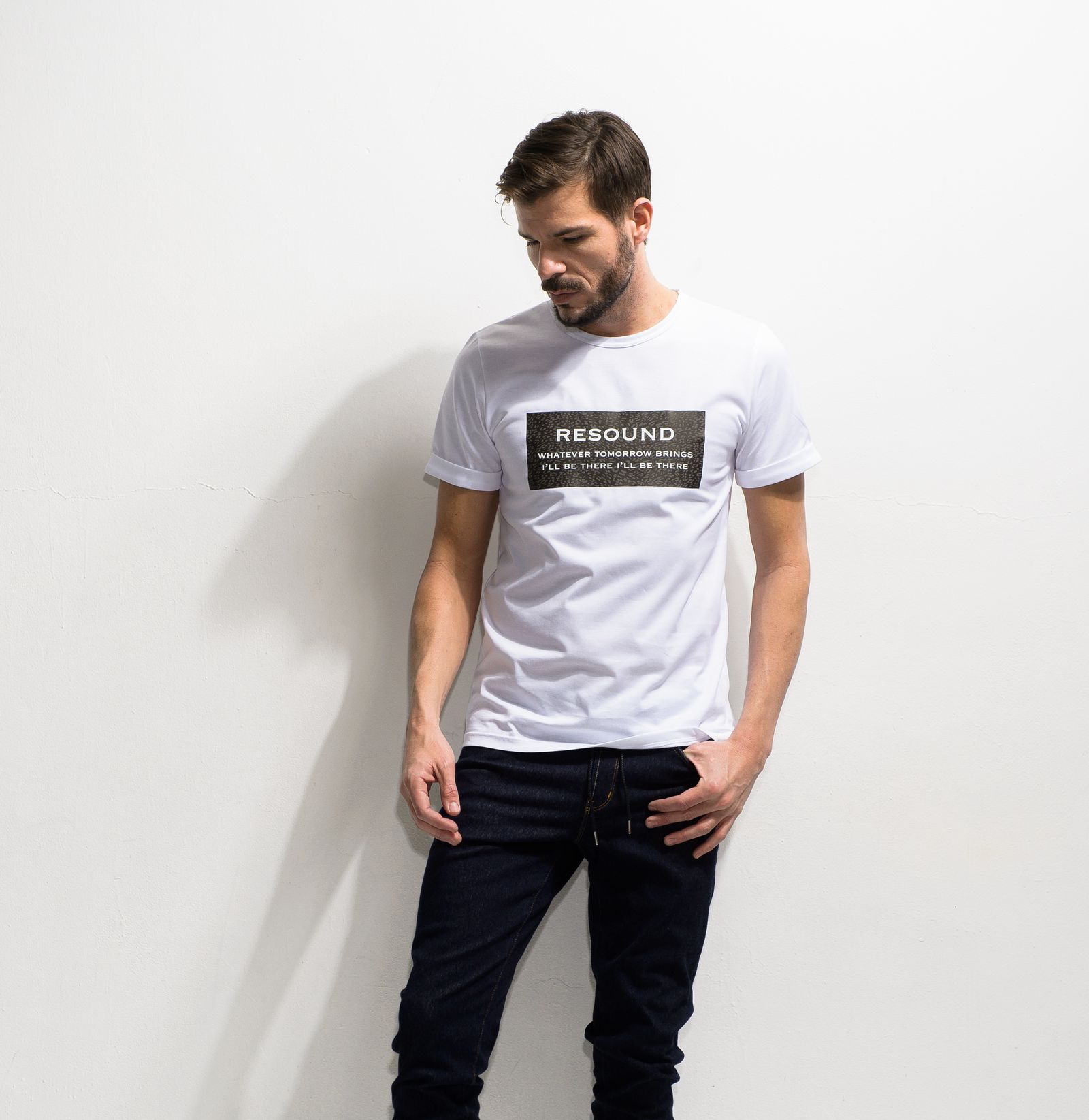 【※期間限定販売※】 LEO BOX ROGO ROLL UP JERSEY TEE / RC20-T-004 / ボックスロゴTシャツ