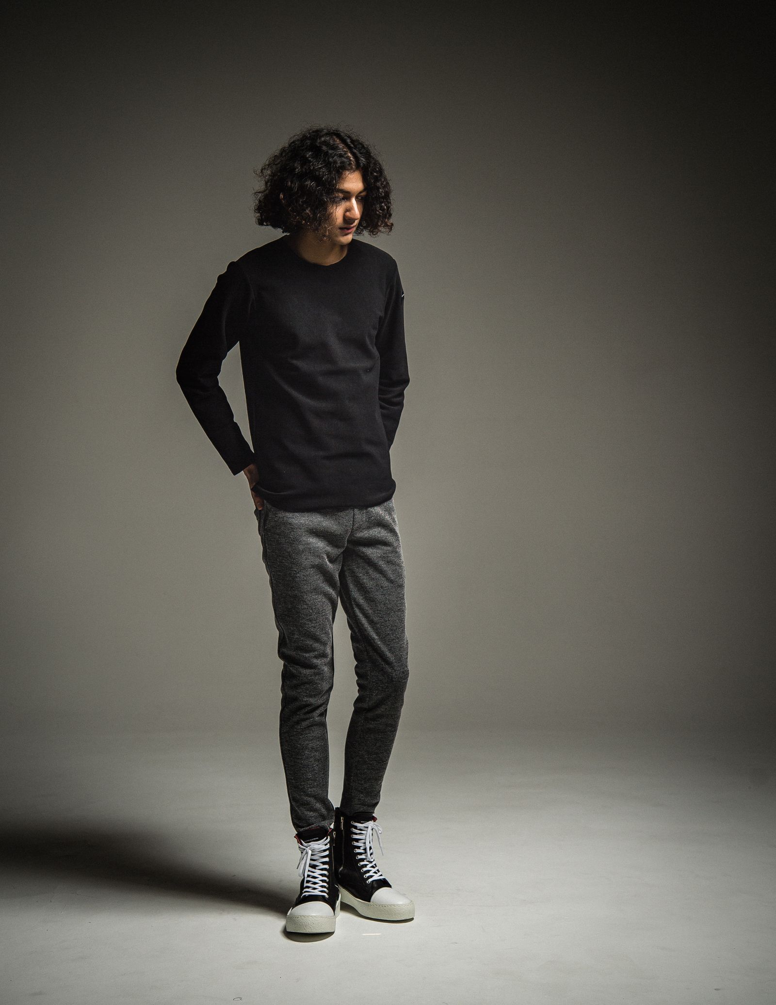 CHRIS EASY TWEED PANTS / RC22-ST-016 / ツイードイージーパンツ