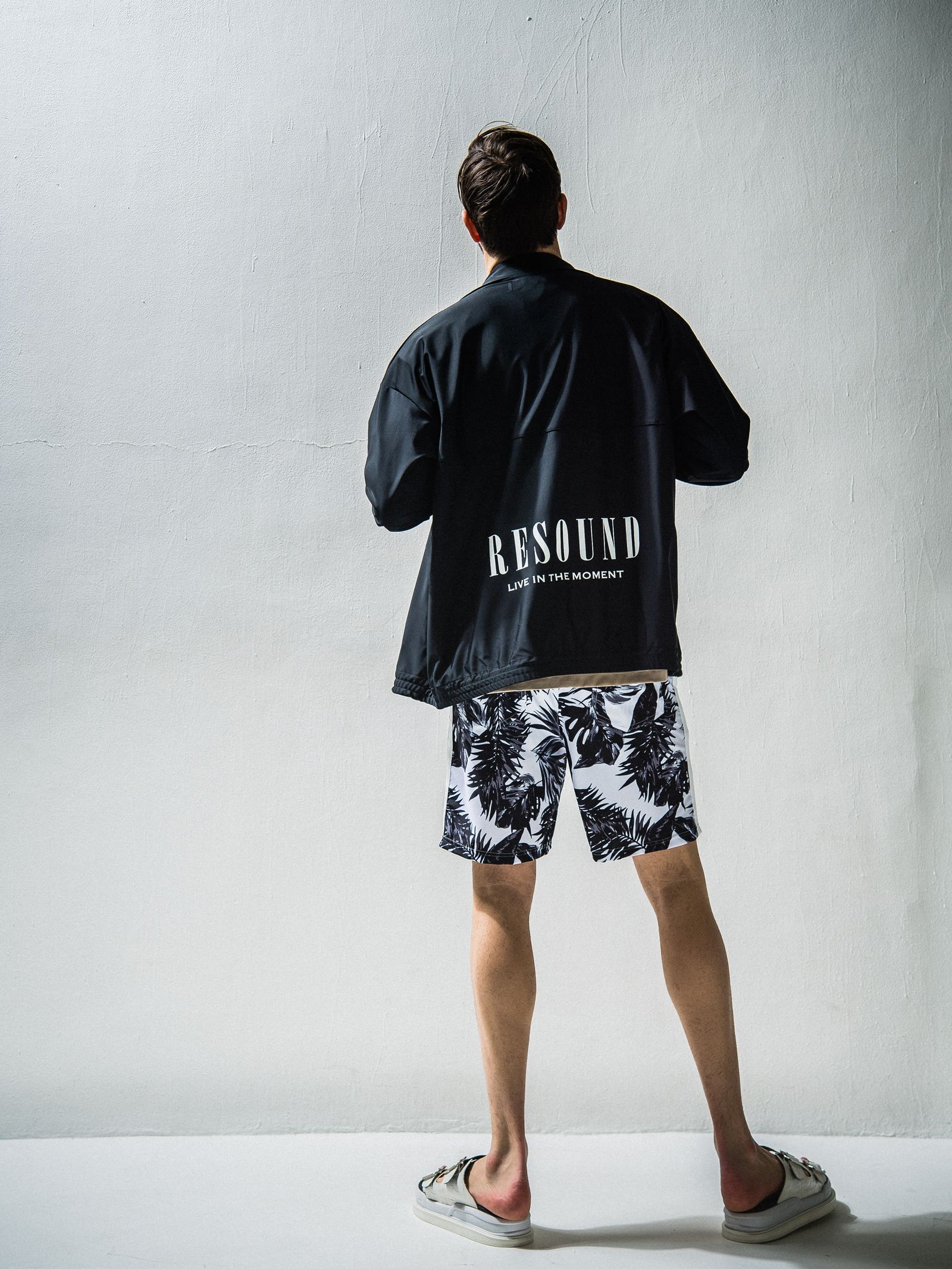 LEAF RUSH SHORTS / RC24-HP-003 / ラッシュガードハーフパンツ ※