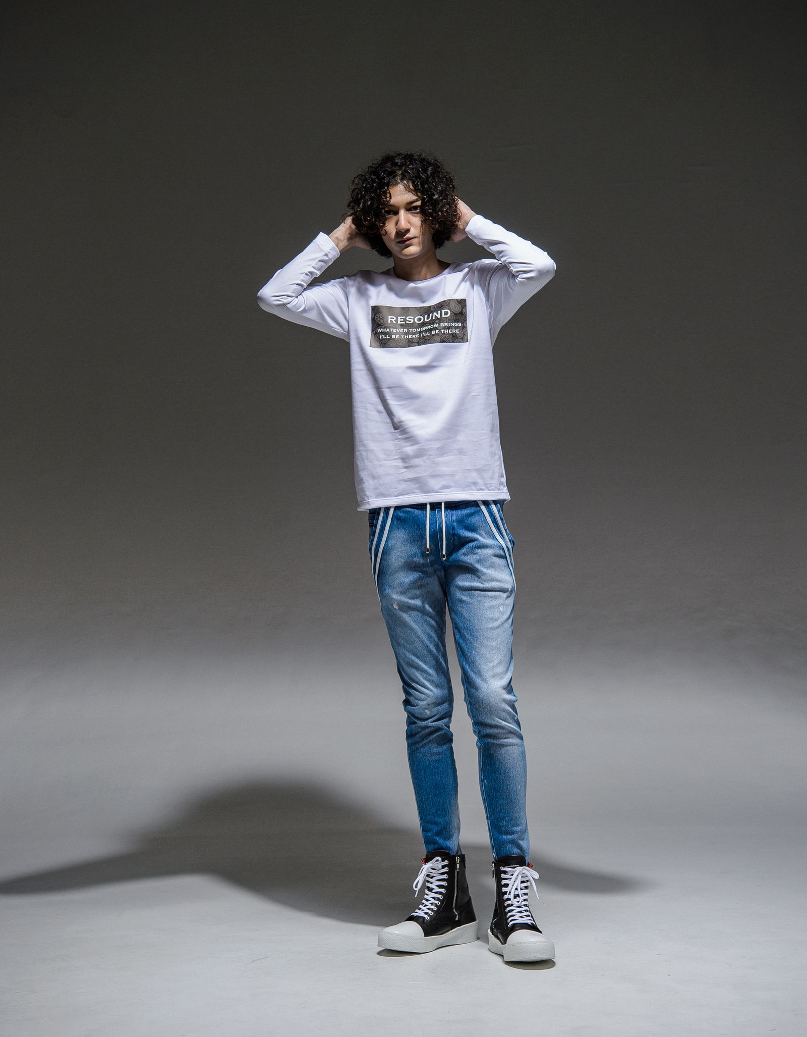 【※期間限定販売※】 BOXROGO JERSEY LONG TEE / RC21-T-002 / ロングスリーブTシャツ