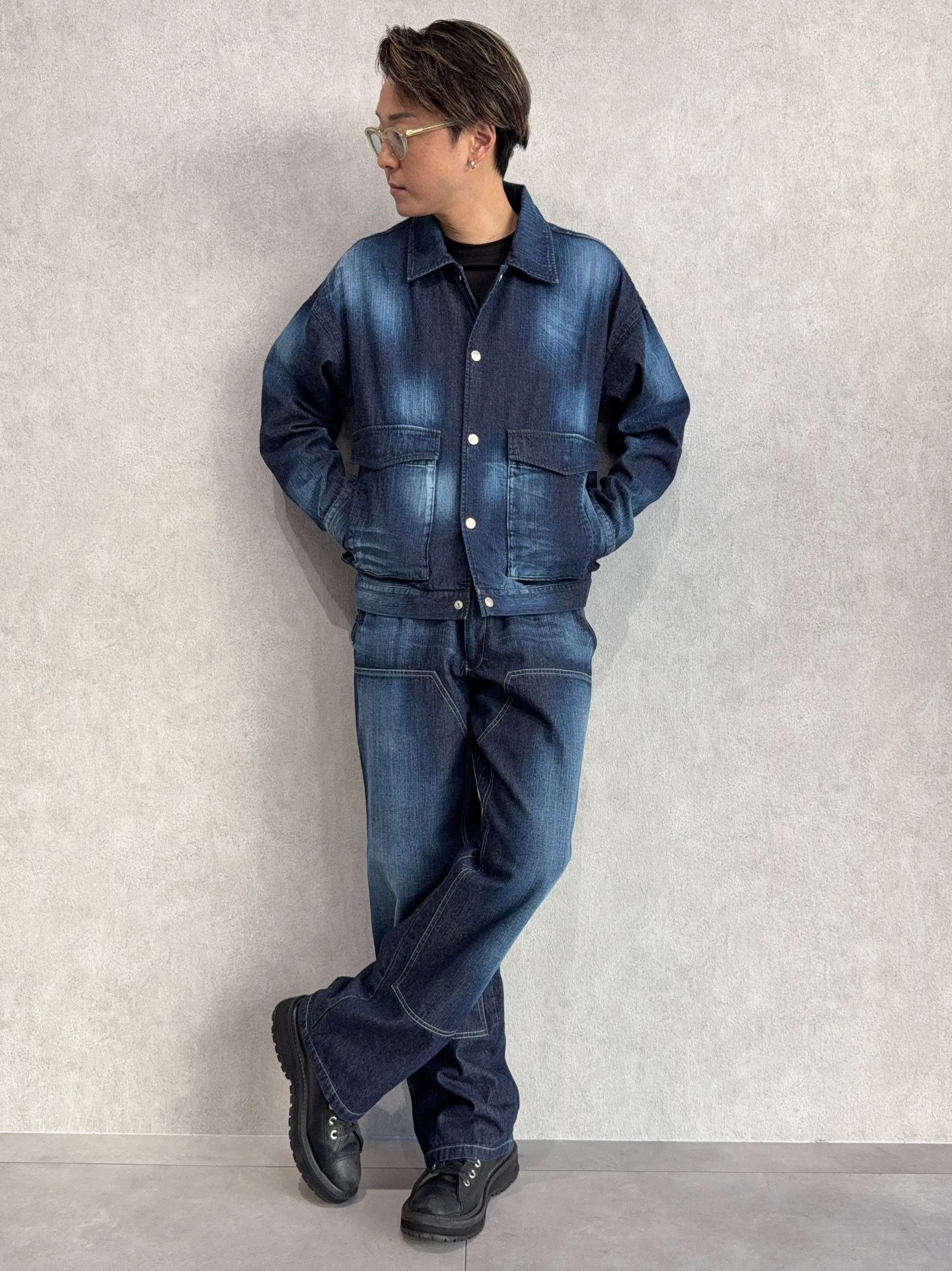 洗練された"ネオヴィンテージ"なデニムセットアップ