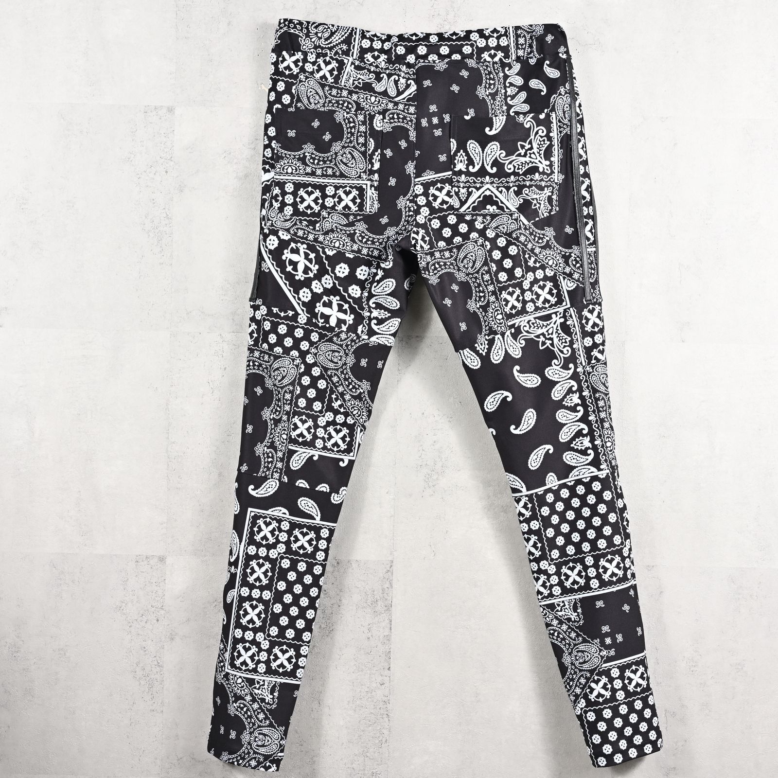 JOHNSON LINE NYLON PT / RC39-ST-009 / ジョンソンナイロンラインパンツ / バンダナブラック (3月上旬入荷予定)