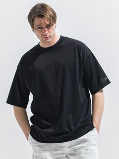 REV MESH OVER TEE / RC40-T-004 / メッシュビッグTシャツ / ブラック (6月中旬入荷予定)