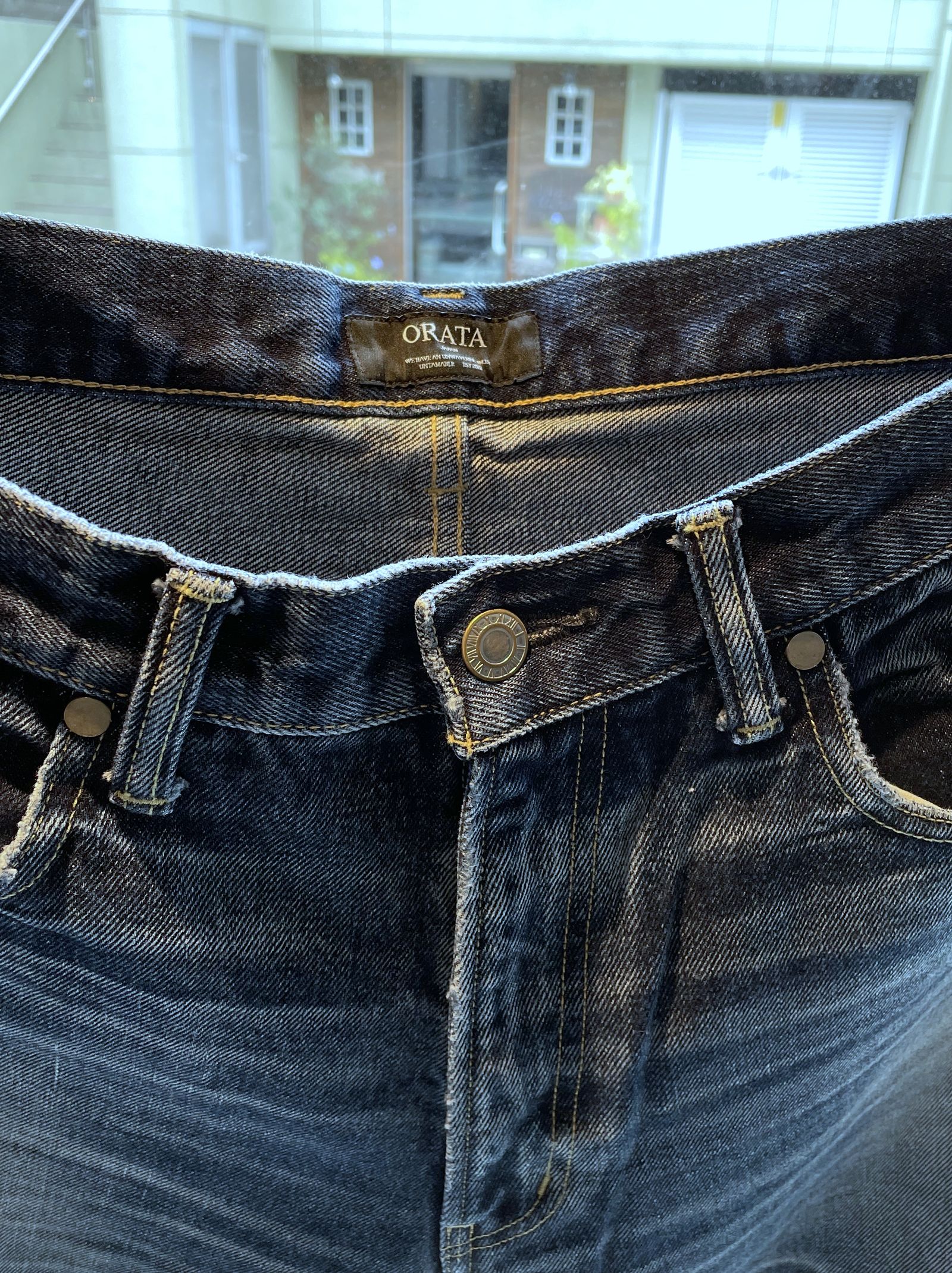 OR VINTEAGE JEANS / OR1-ST-001 / スリムテーパードストレートデニム / インディゴユーズド (12月中旬入荷予定)