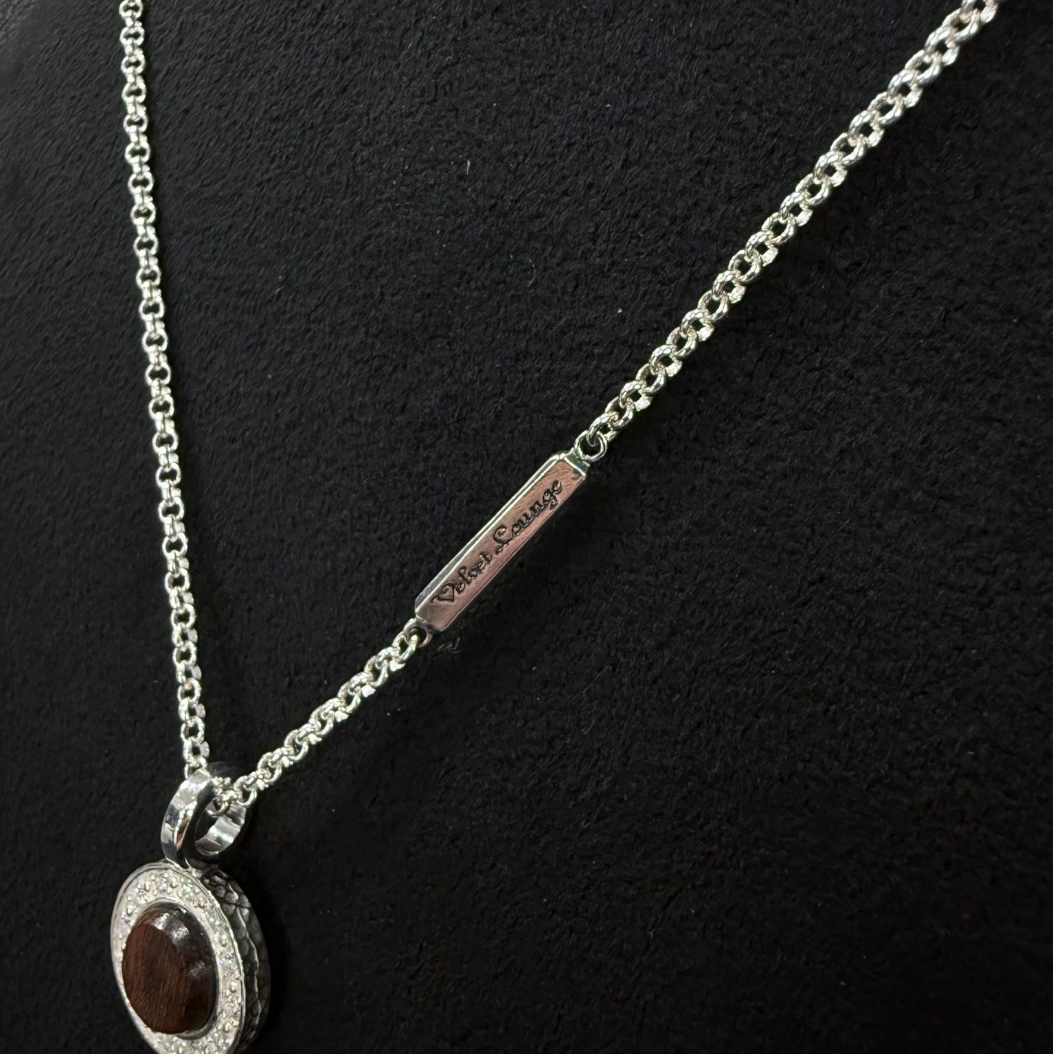 エタニティラウンドウッドペンダント(パオロッサ) / GD1058-PA / ネックレス