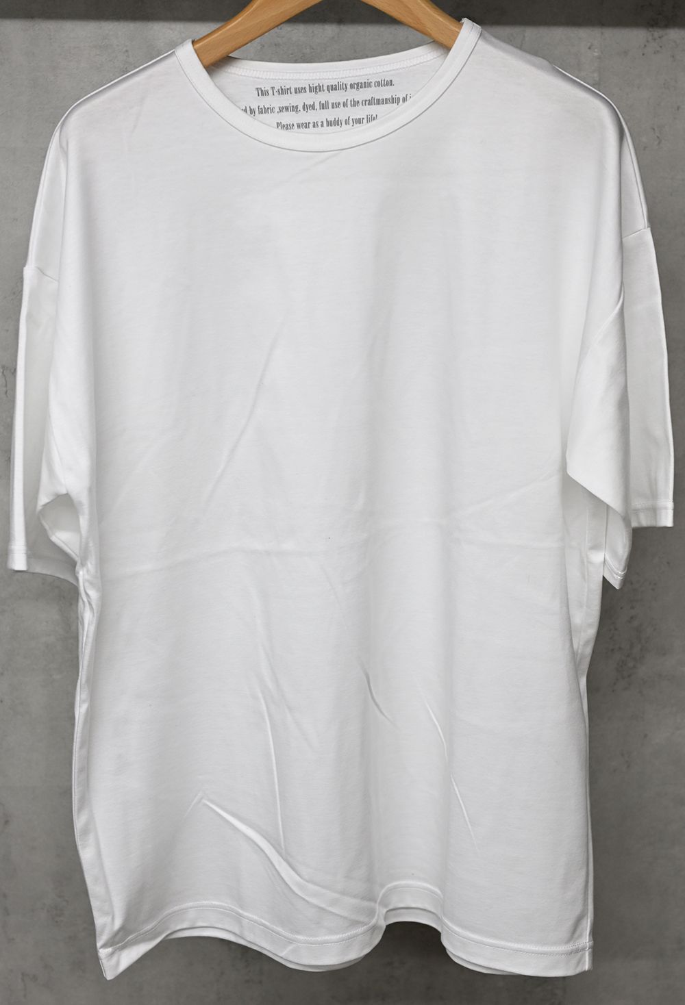FINEST BASIC LOOSE T / RC35-T-007 / 最高品質コットンビッグTシャツ / ホワイト