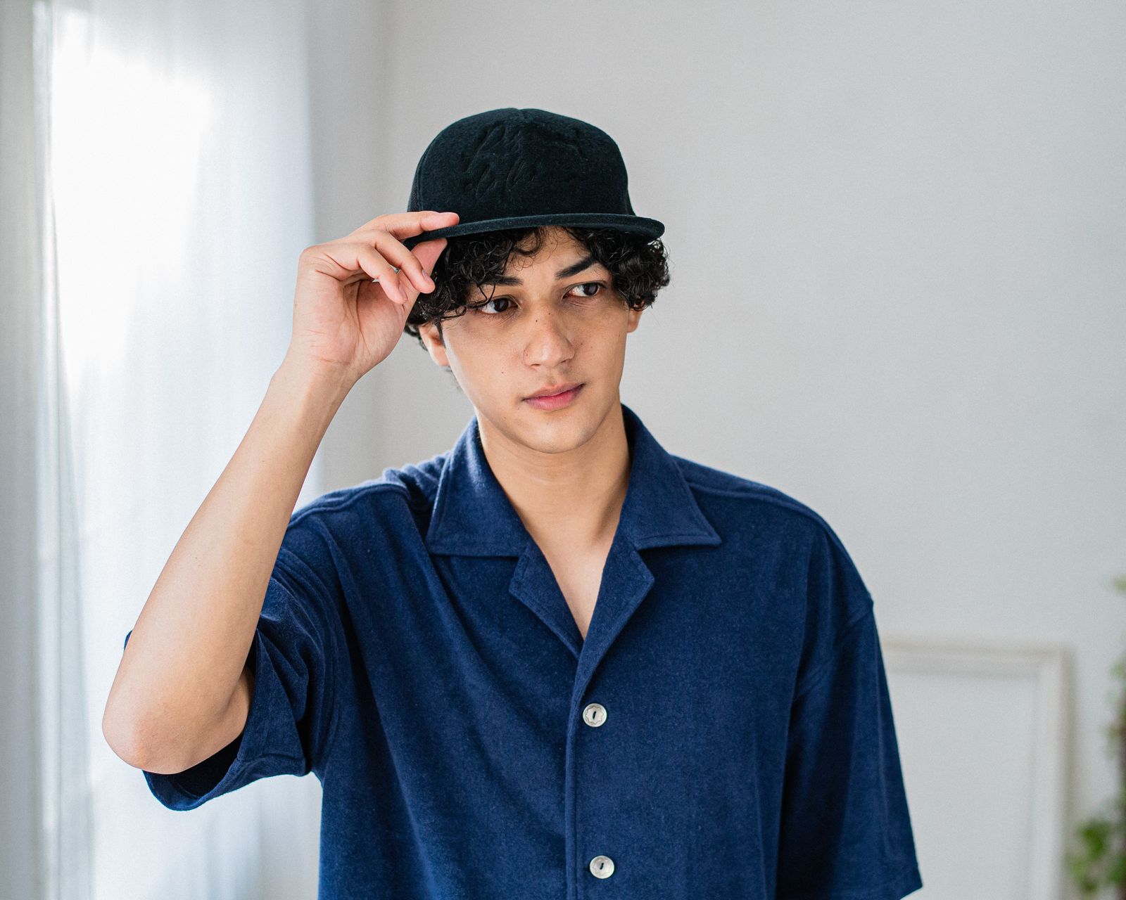 ID BB MESH CAP / RC32-CAP-001 / パイルメッシュキャップ / ブラック