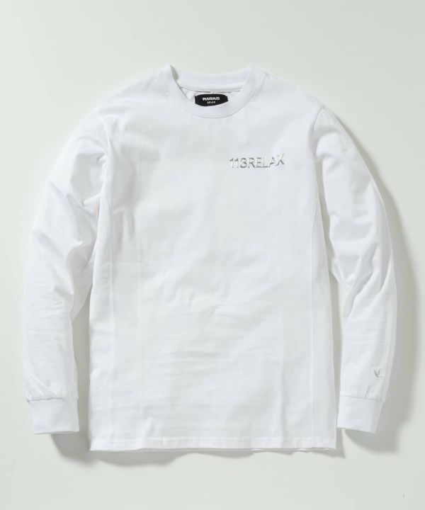 メタルロゴロングTシャツ / ust-23056 / ホワイト