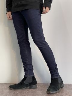 BLIND JERSEANS / BASIC-ST-019 / デニムジャージスキニーパンツ / インディゴワンウォッシュ