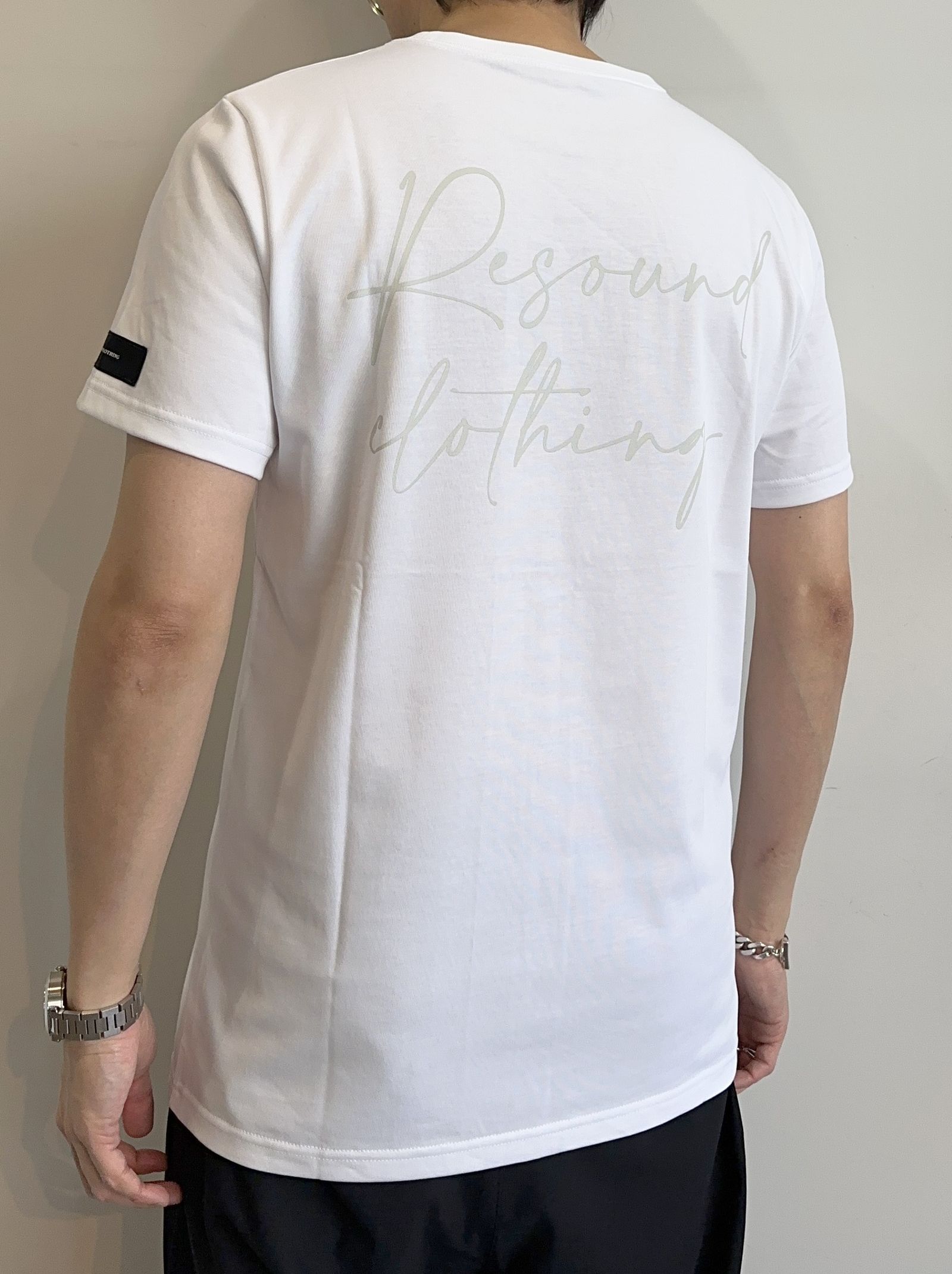ICON BASIC TEE / RC32-T-001 / バックロゴTシャツ / ホワイト