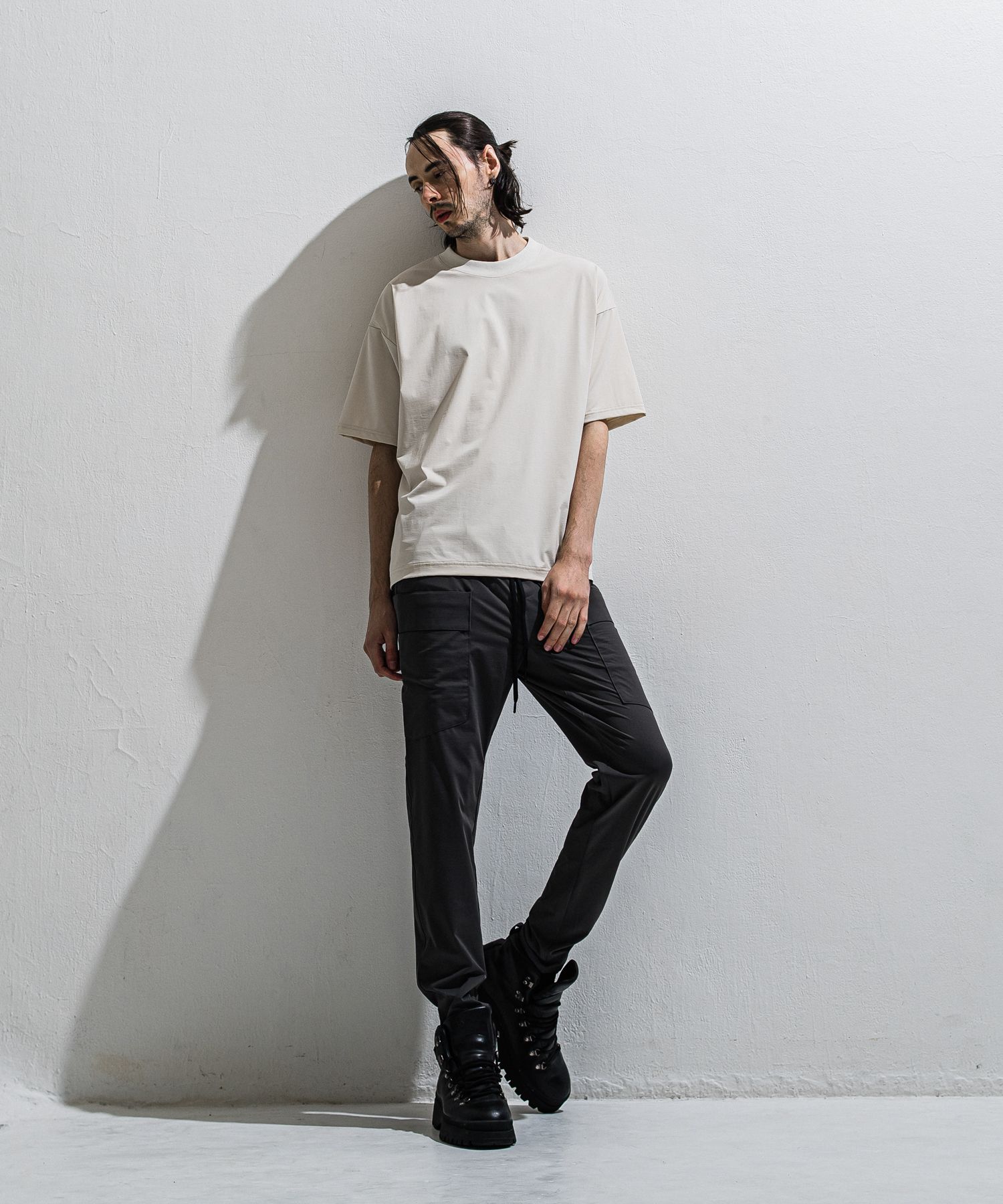 GR PT / DP1-ST-004 / ナイロンギアカーゴパンツ / チャコール (3月中旬入荷予定)