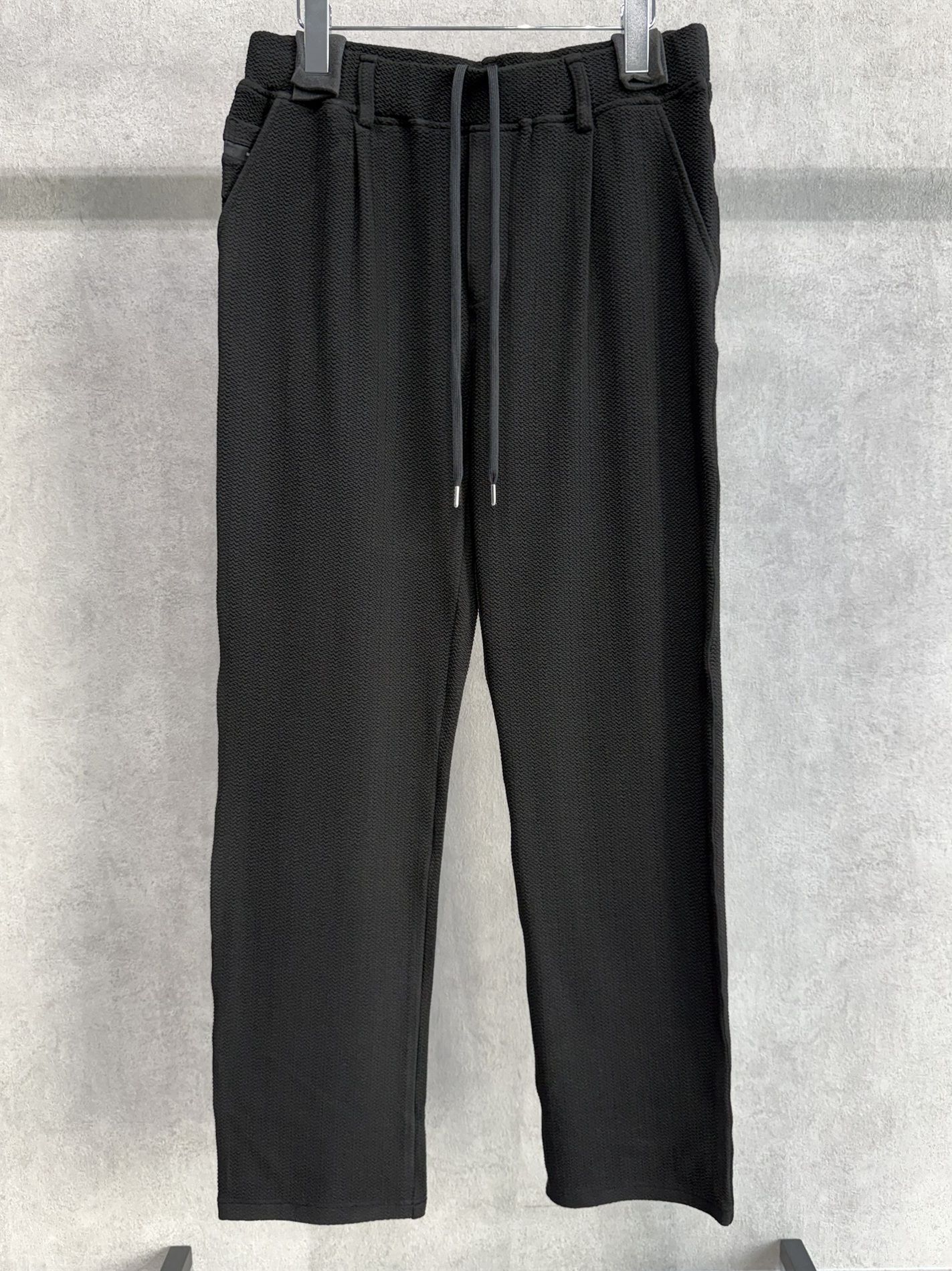 SEMI WIDE TUCK PANTS / RC40-ST-016WT / セミワイドタックパンツ / ブリスターブラック