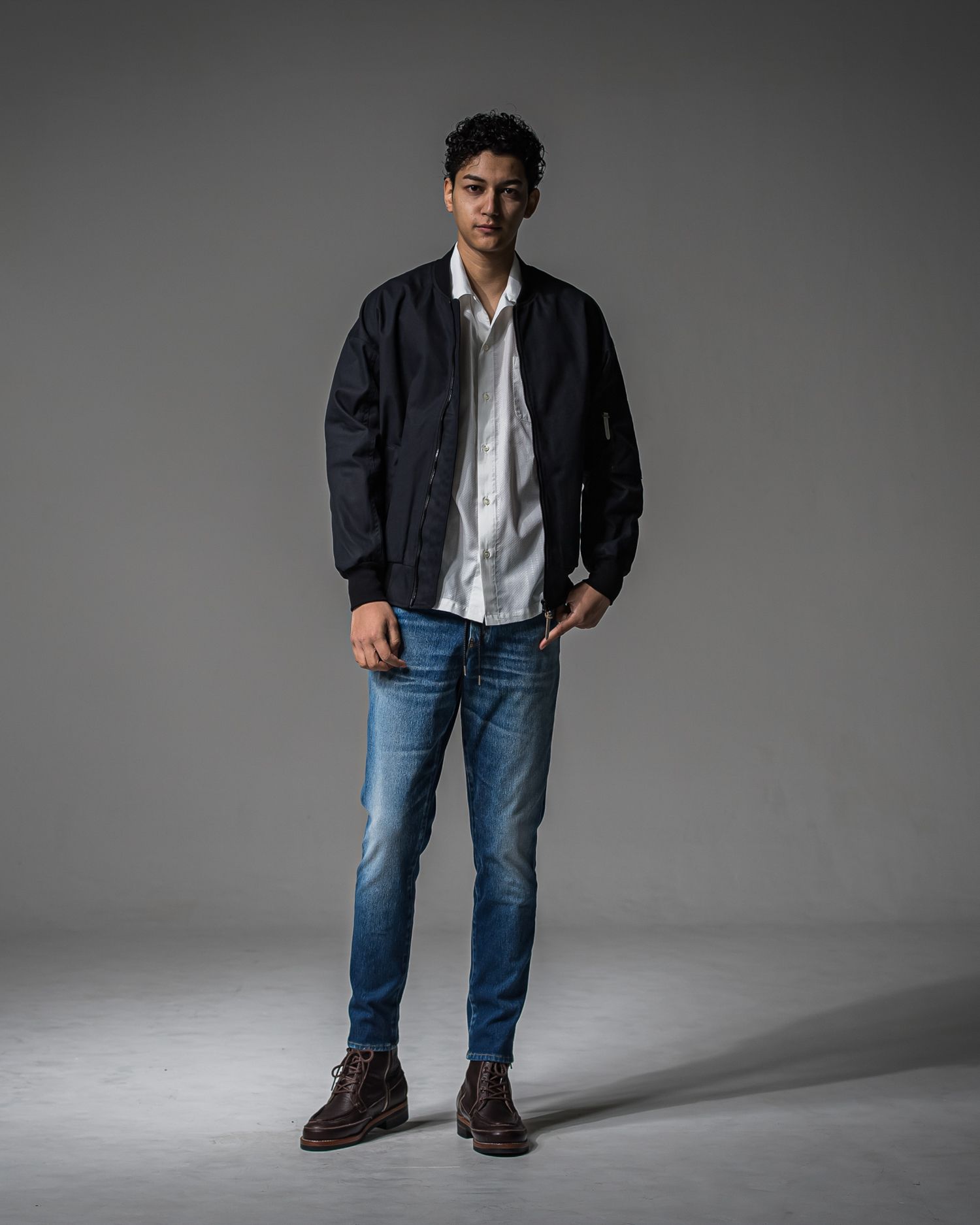 MICK DENIM JERSEY / RC37-ST-020 / デニムジャージテーパードパンツ / ダークインディゴ (9月上旬入荷予定)