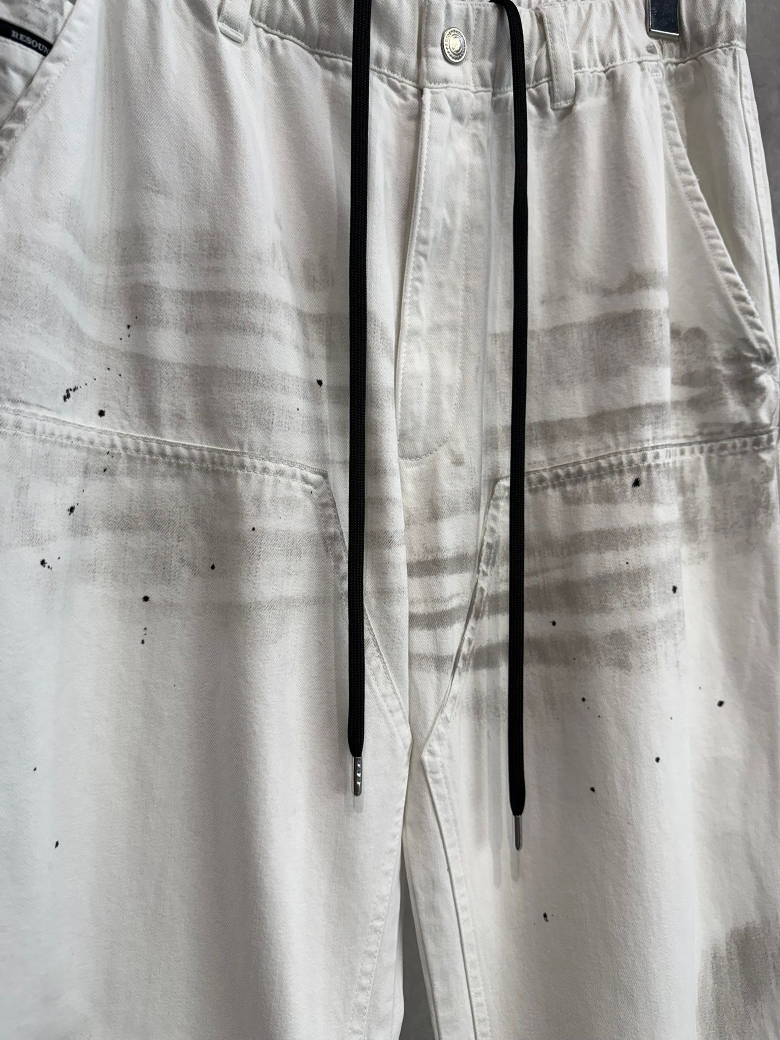 DOUBLE KNEE PT / RC39-ST-041 / ダブルニーワイドデニムパンツ / ホワイトユーズド