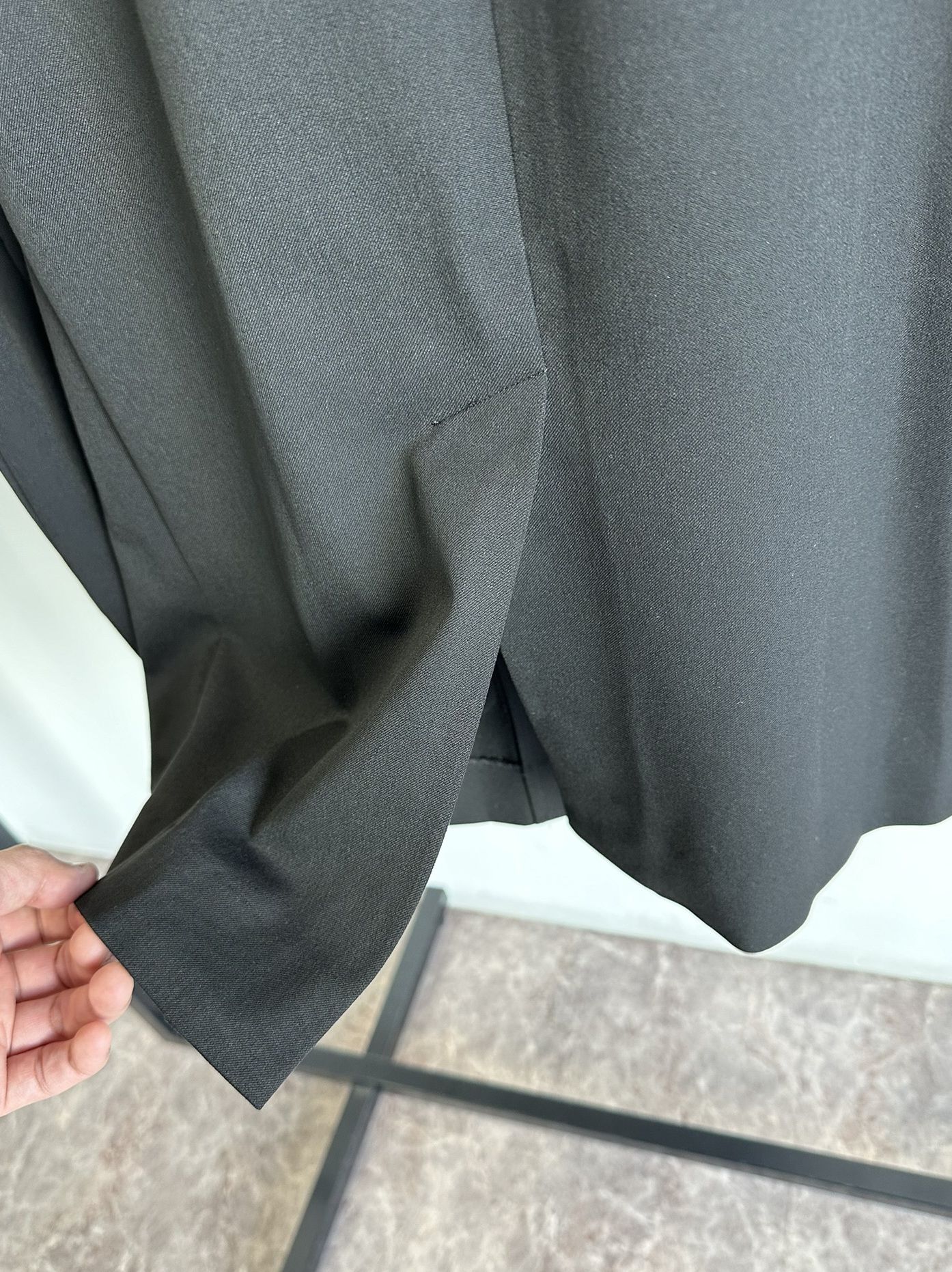RAY JACKET / RC31-JK-003 / ボックスシルエットテーラードジャケット / ブラック