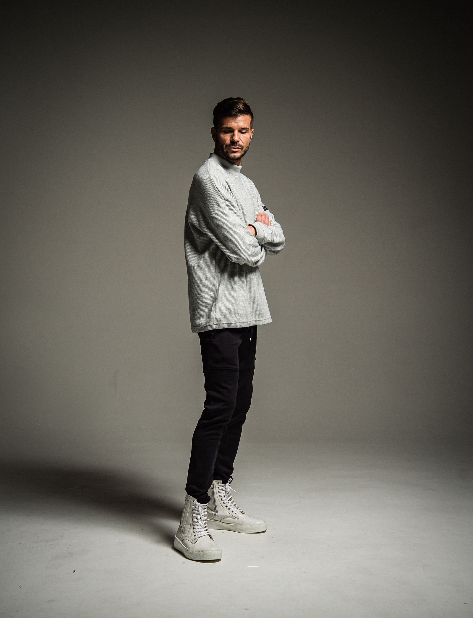 MOCKNECK OVER KNIT / RC22-K-001 / モックネックニット
