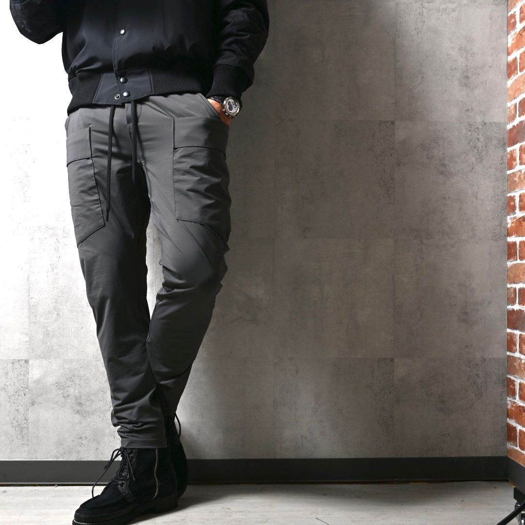GR PT / DP1-ST-004 / ナイロンギアカーゴパンツ / チャコール (3月中旬入荷予定)