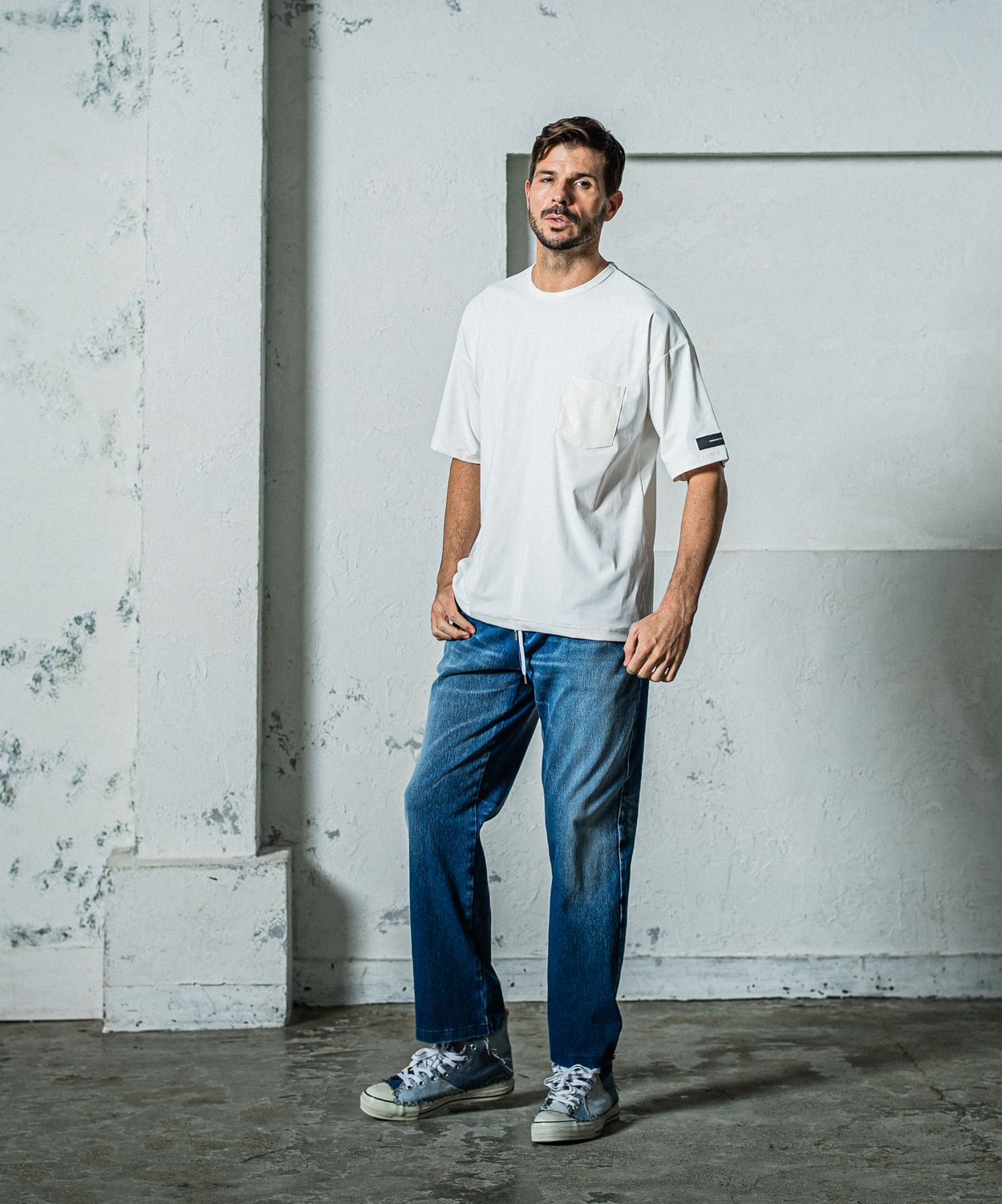 RESOUND CLOTHING - EX DENIM JERSEY WIDE PT / RC35-ST-016WTD