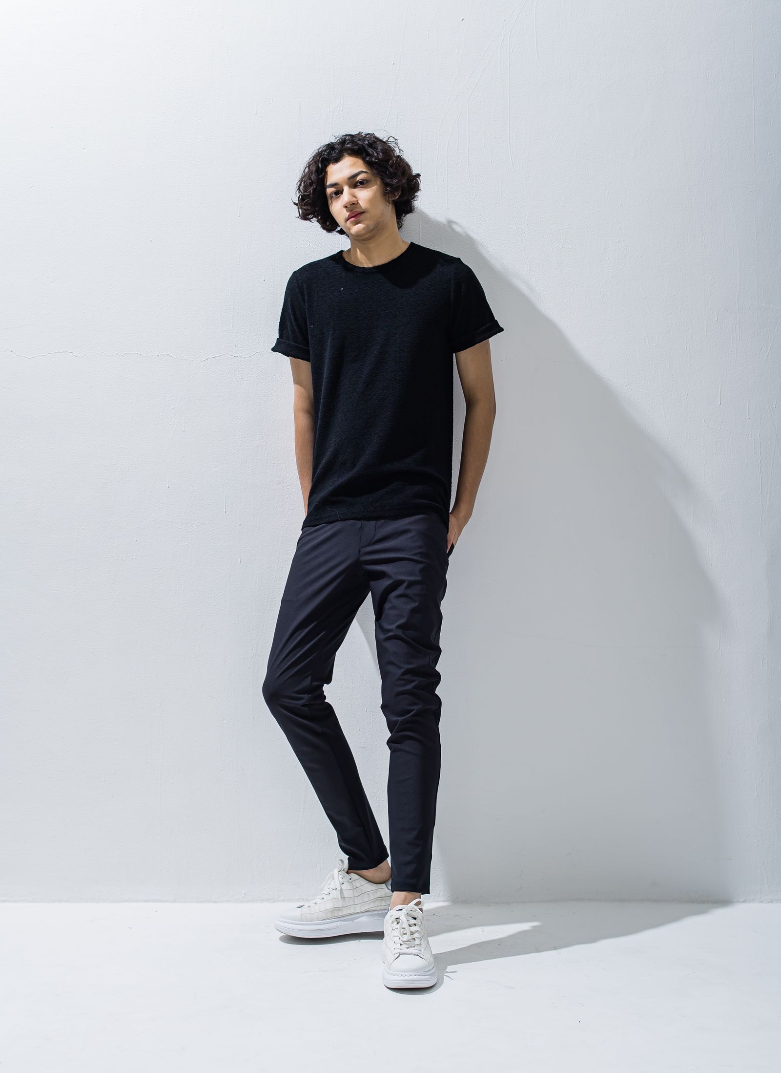 JAMES EASY PANTS / RC28-ST-034 / 5ポケットイージーパンツ / ブラック