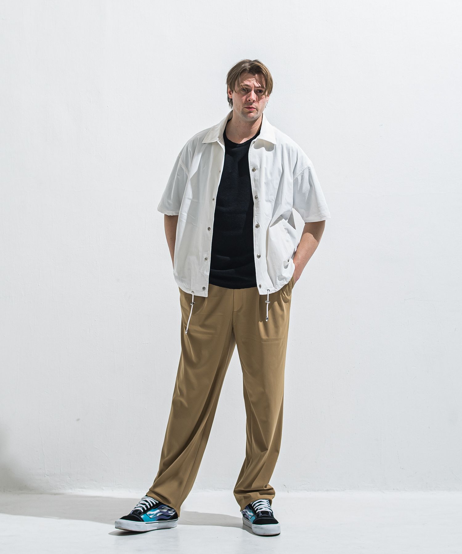 BEN PANTS / RC40-ST-038 / スーパーワイドパンツ / ブラウン (5月中旬入荷予定)