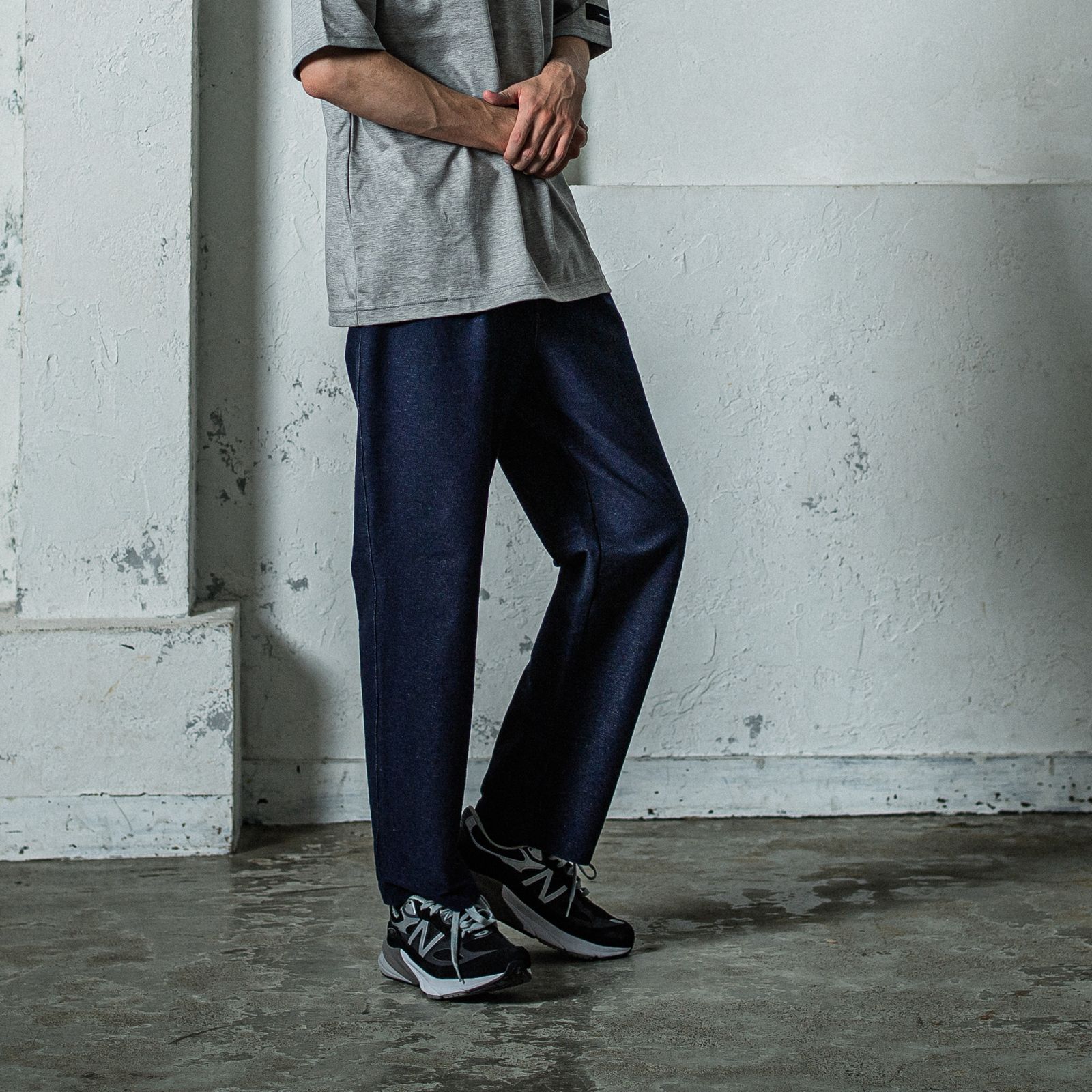 RESOUND CLOTHING - EX DENIM JERSEY WIDE PT / RC35-ST-016WTD