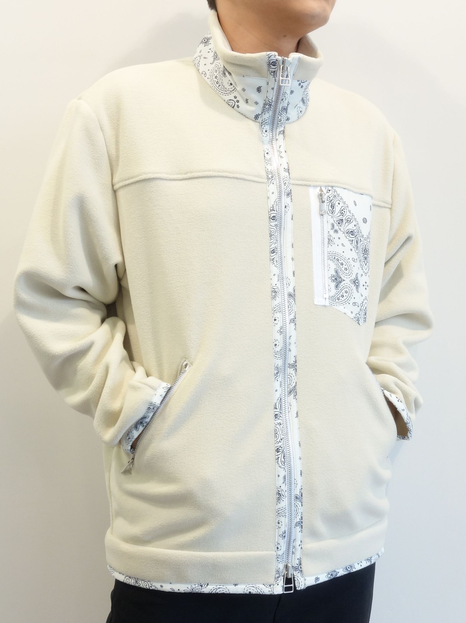 BOA FARM JACKET / RC25-JK-005 / バンダナボアジャケット / オフホワイト