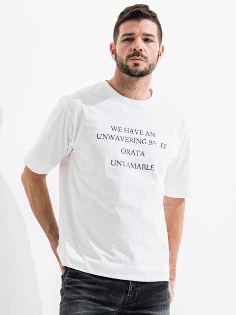 CONCEPT CREW T / OR2-T-005 / プリントTシャツ / ホワイト (6月中旬入荷予定)
