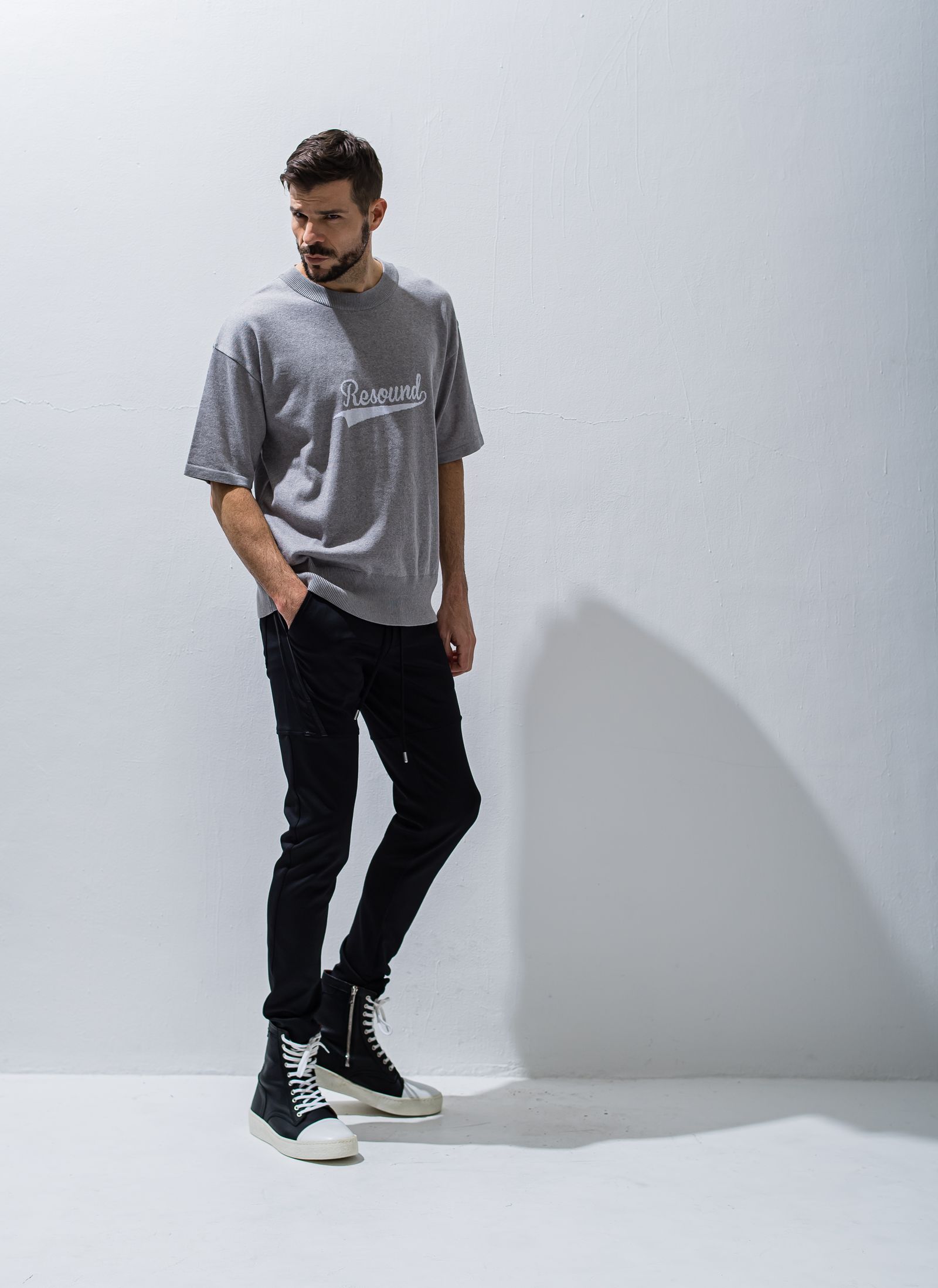 TYLER LINE PANTS / RC28-ST-026 / イージーラインパンツ / ブラック×ブラック※