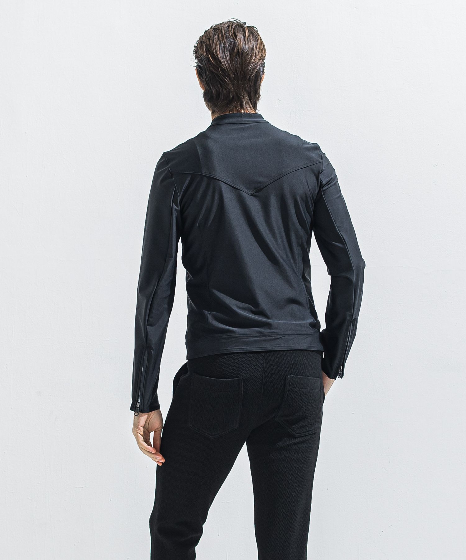 RUSH SB RIDERS / RC40-JK-001 / ラッシュガードシングルライダース / ブラック (5月下旬入荷予定)