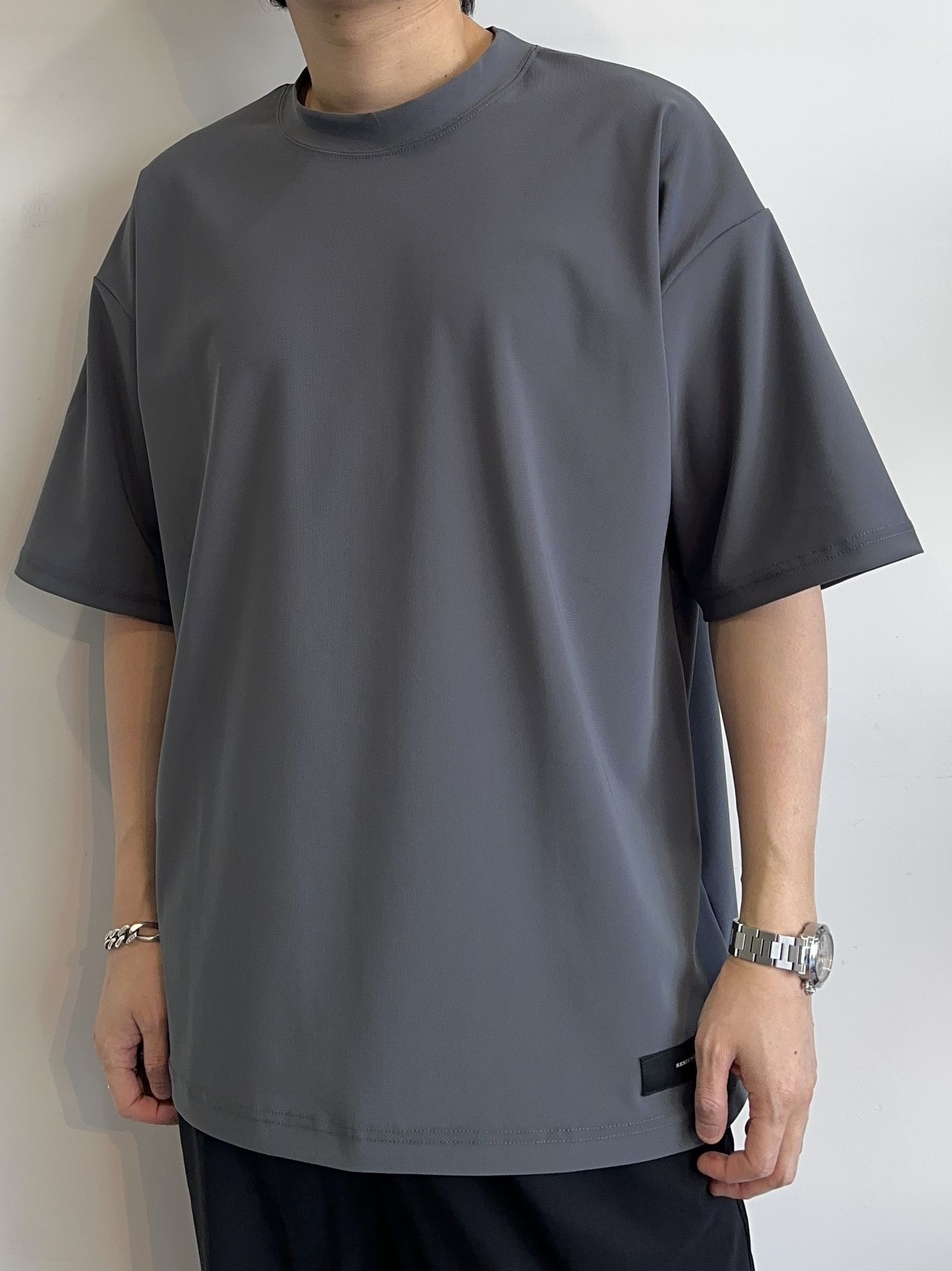 OX JERSEY OVER TEE / RC32-T-005 / オックスジャージービッグTシャツ / チャコール