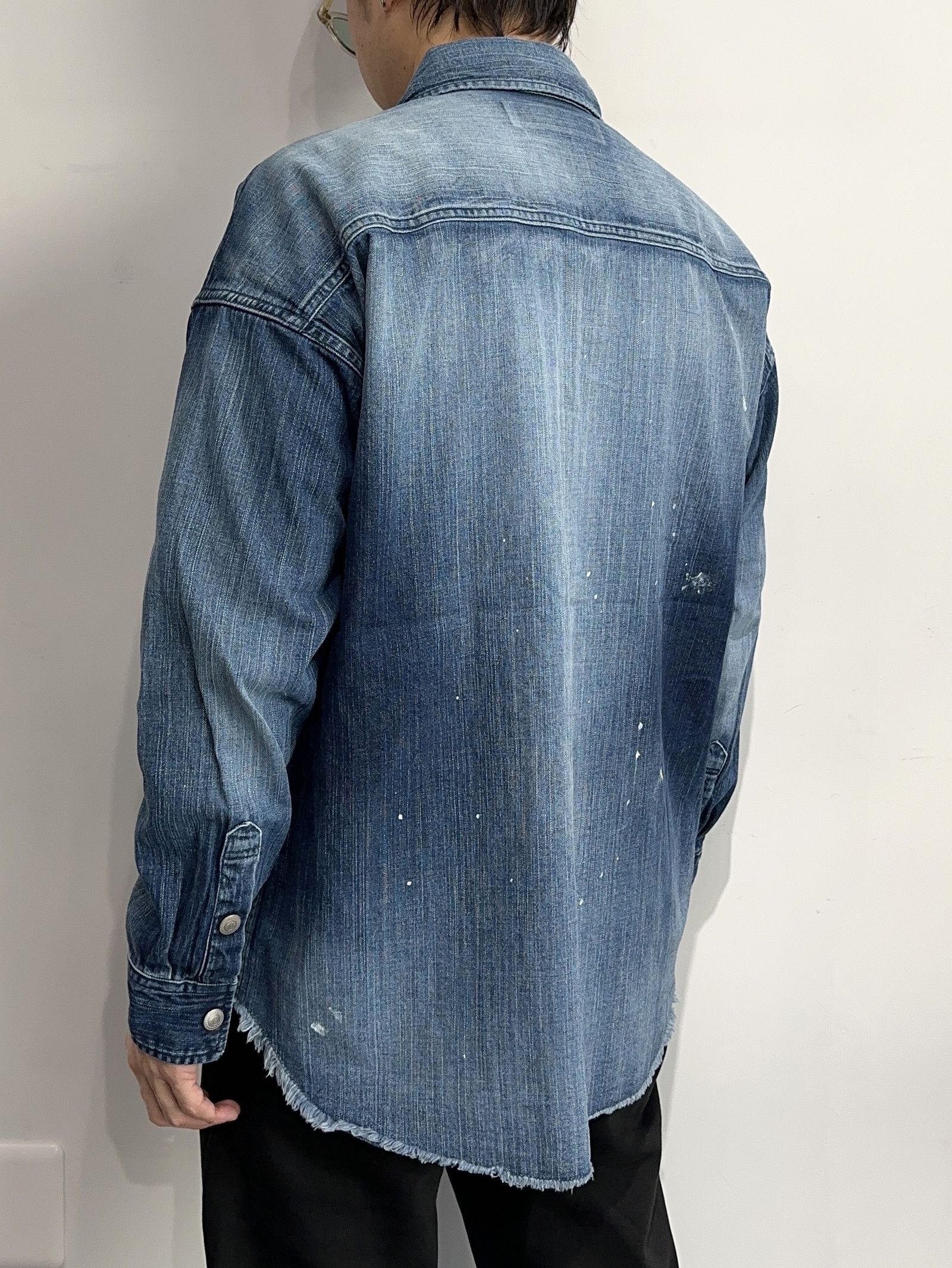 OVER DENIM SHIRTS / RC33-SH-002 / オーバーデニムシャツ / ダークインディゴ