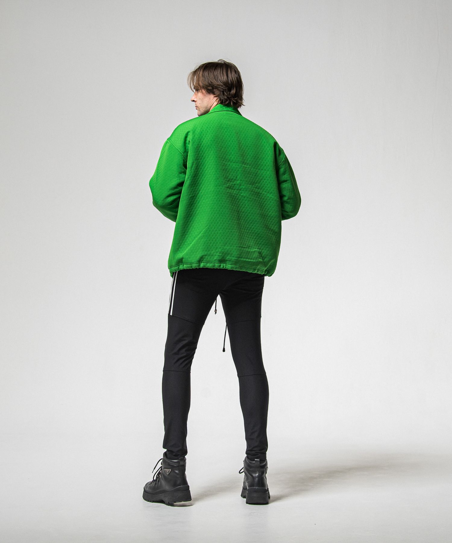 FUR COACH JK / RC38-JK-005 / キルティングファーコーチジャケット / グリーン (11月中旬入荷予定)