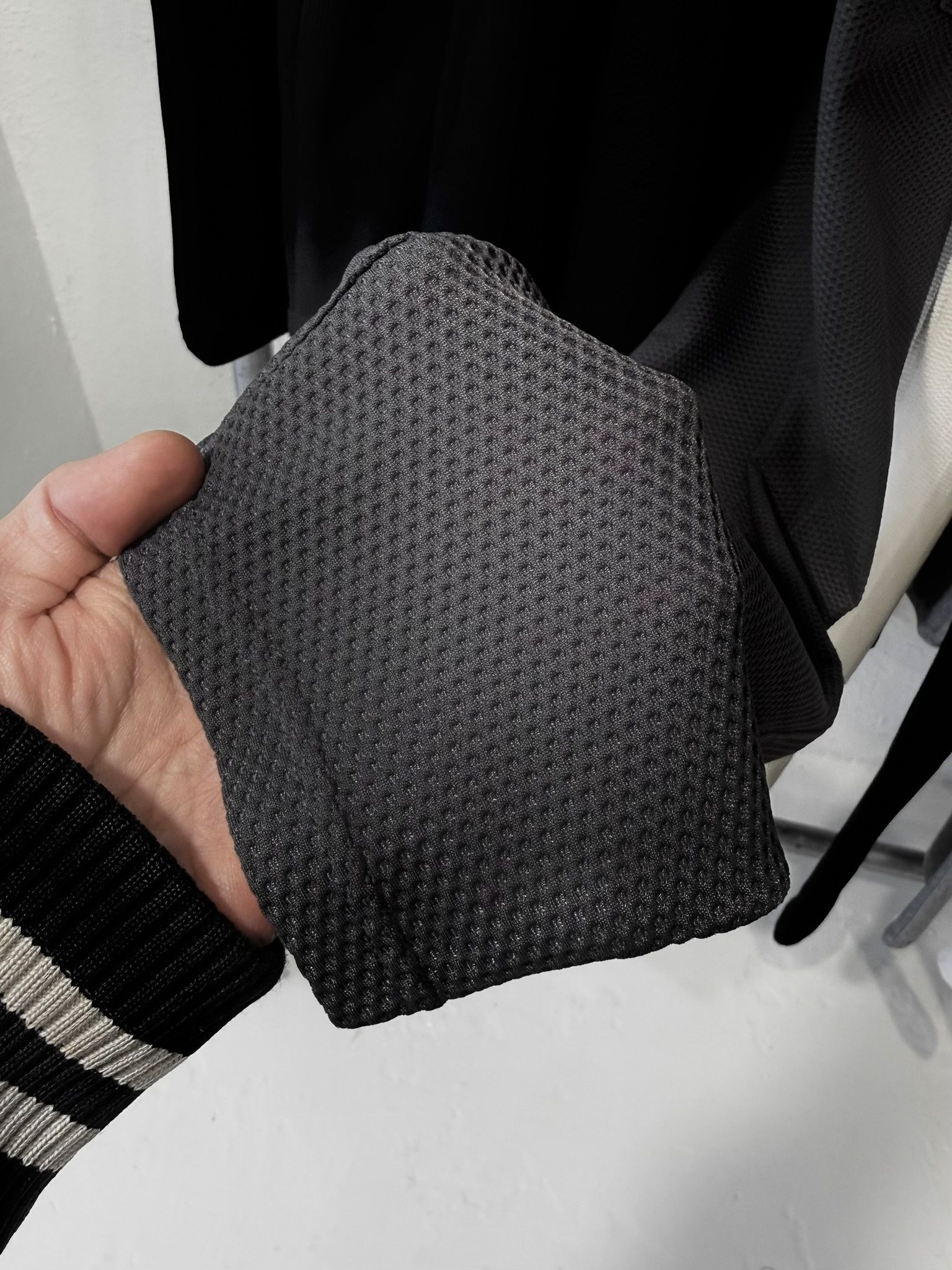 CHRIS EASY TUCK PANTS / RC40-ST-016T / イージータックパンツ / メッシュチャコール (5月中旬入荷予定)