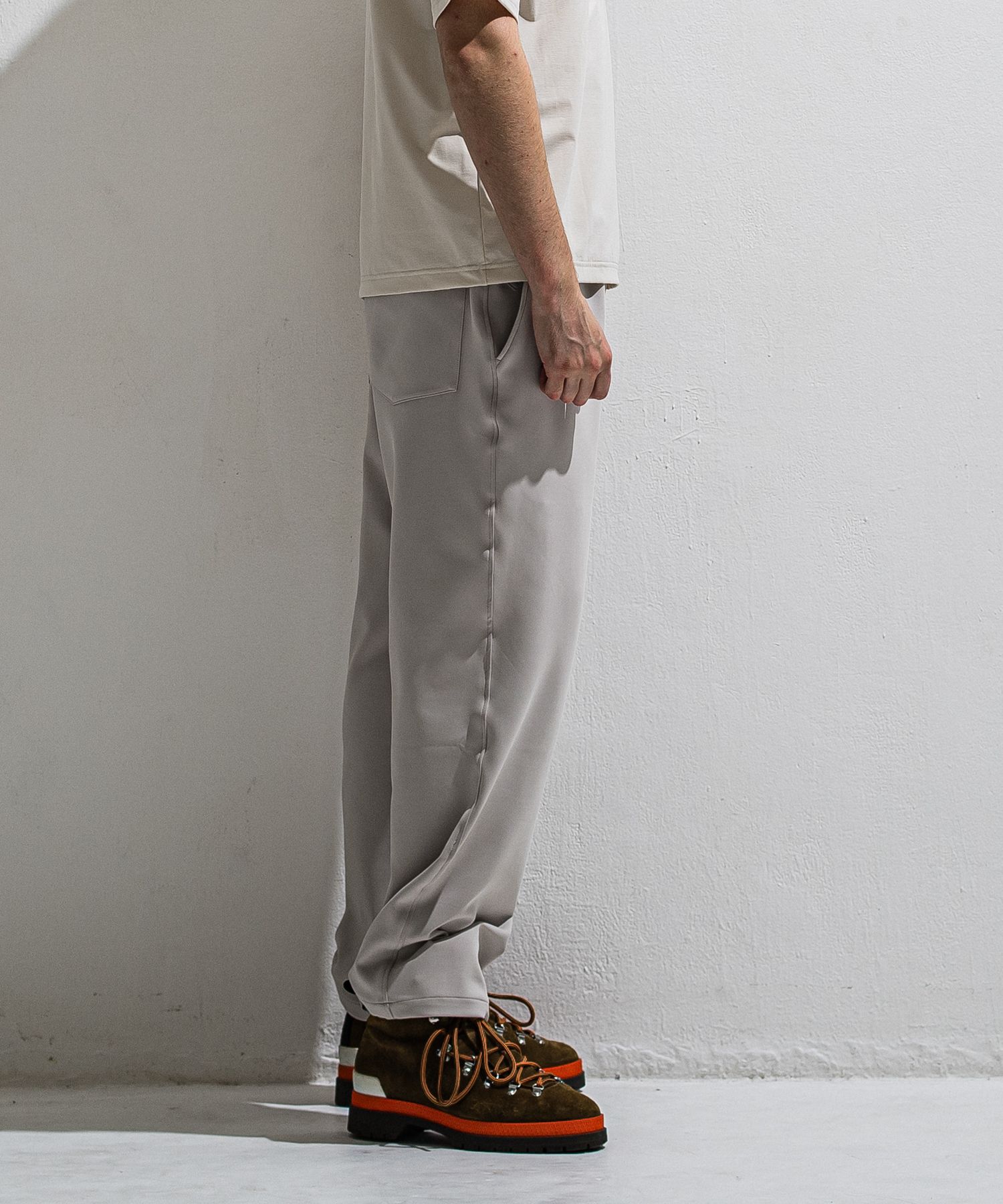 EMILIO DB WIDE PANTS / DP1-ST-003 / ダンボールジャージスーパーワイドパンツ / グレージュ (3月中旬入荷予定)