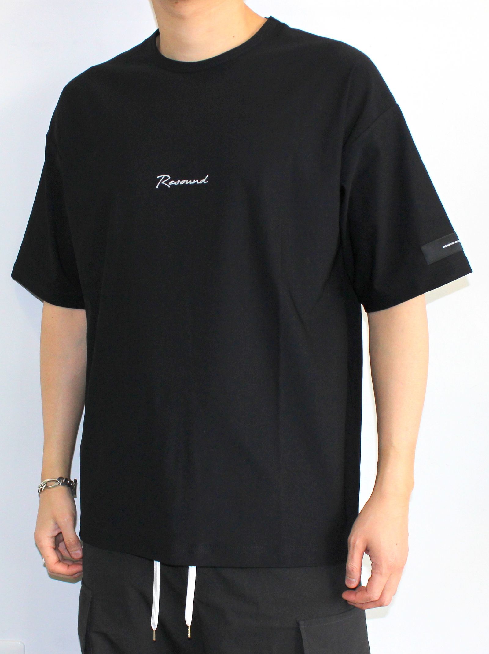 【LUKE別注】 NYLON OVER T / RC32-T-002LUKE / ナイロンビッグTシャツ / ブラック