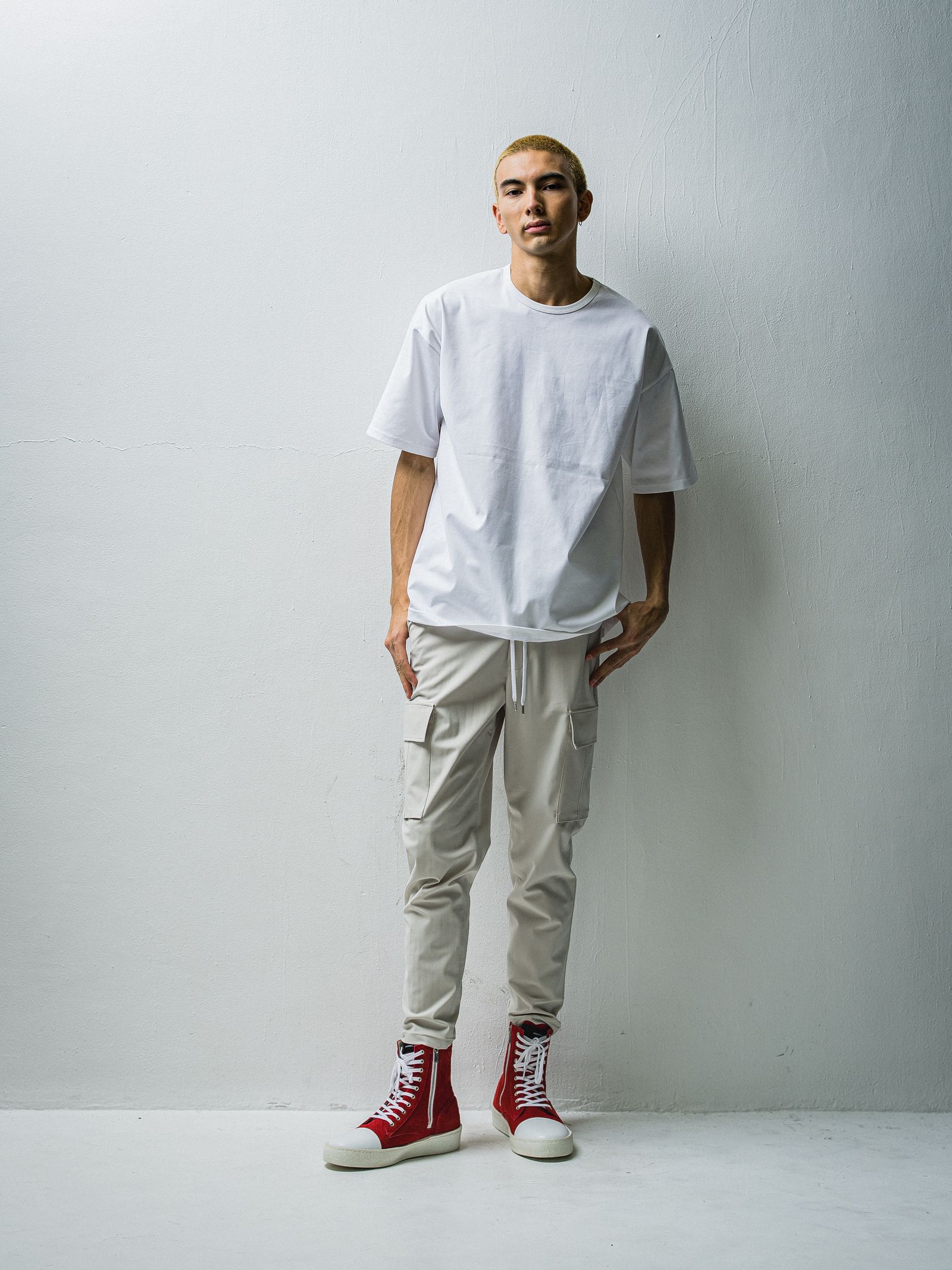 BACK ICON ROGO LOOSE TEE / RC27-T-001 / バックロゴビッグTシャツ / ホワイト※