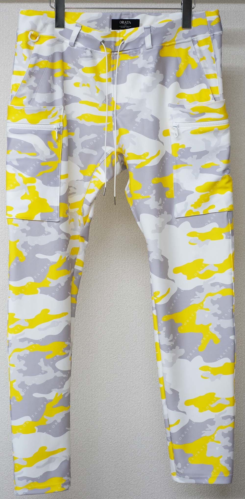 CAMO JERSEY GR PT / OR1-ST-005 / カモジャージギアカーゴパンツ / イエローカモフラ (1月上旬入荷予定)