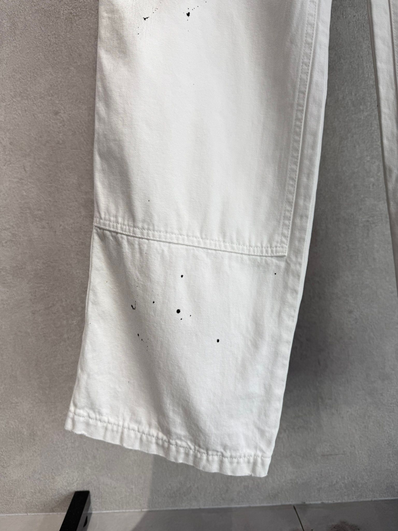 DOUBLE KNEE PT / RC39-ST-041 / ダブルニーワイドデニムパンツ / ホワイトユーズド