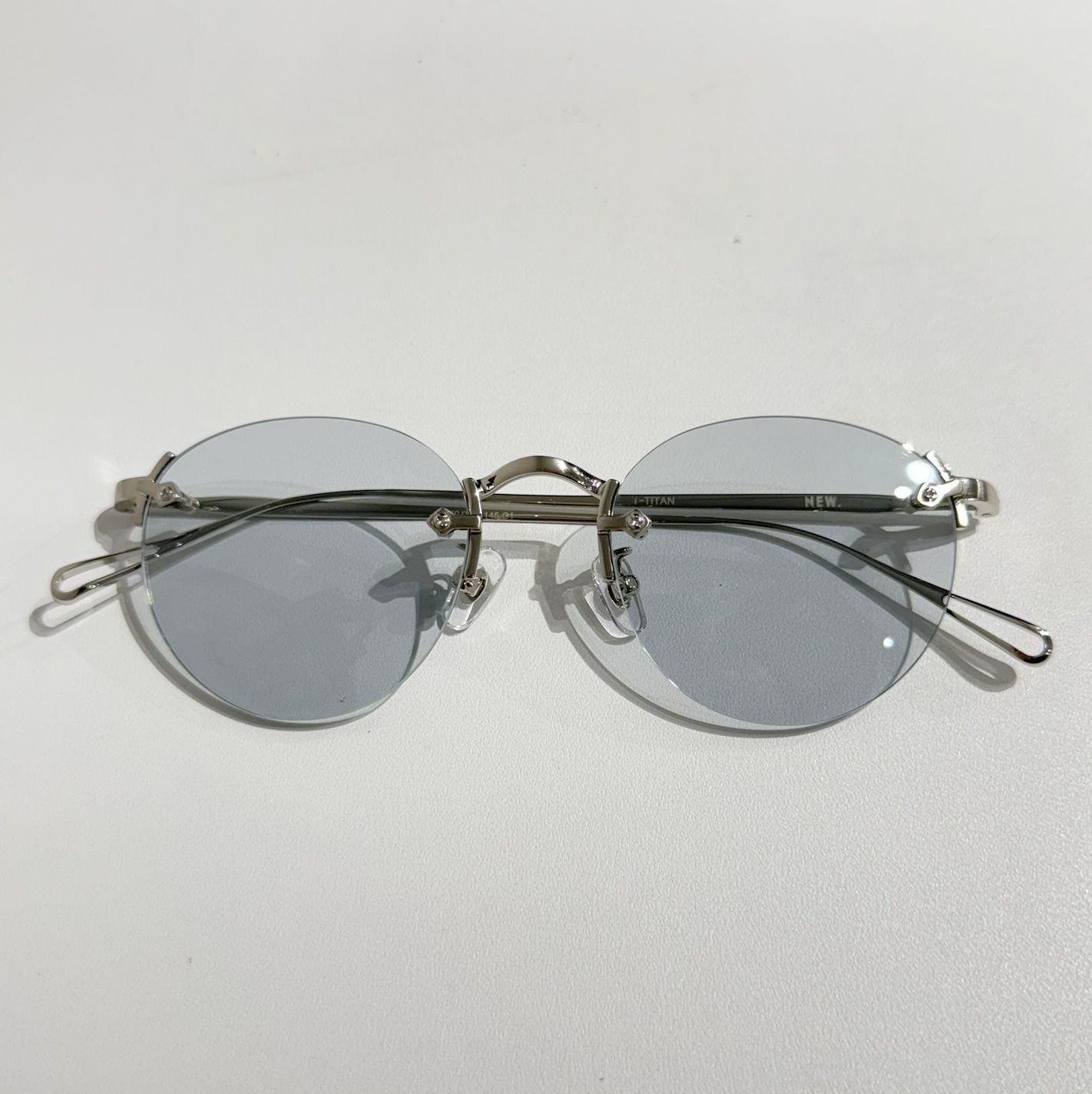 NEW. GOBER C-1 / サングラス / ブラステッドシルバー