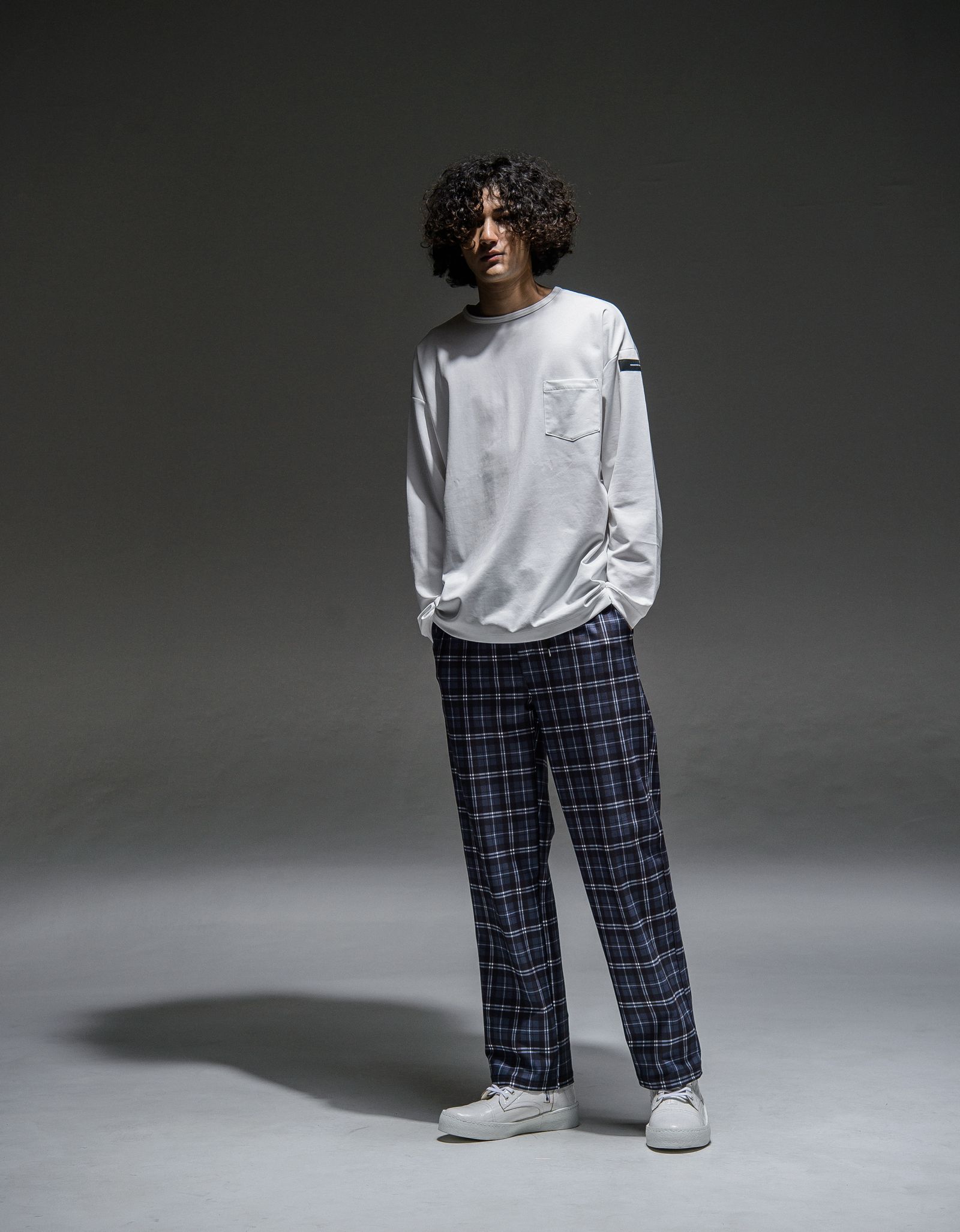 DOUBLE LOOSE POCKET LONG TEE / RC21-T-003 / ロングスリーブTシャツ