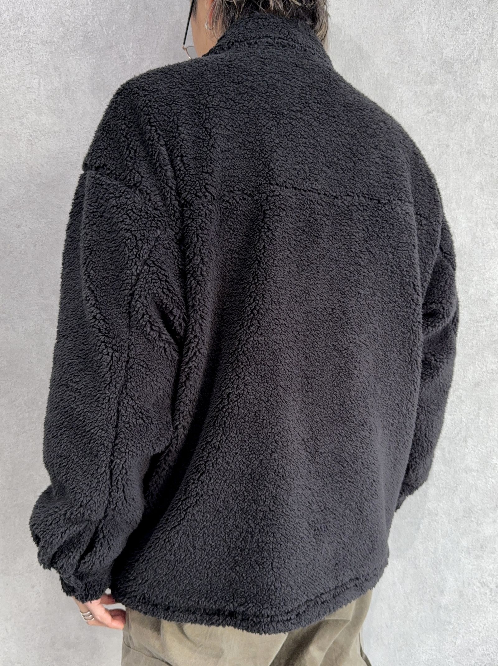 BOA OVER CPO / RC38-JK-001 / ボアCPOジャケット / ブラック