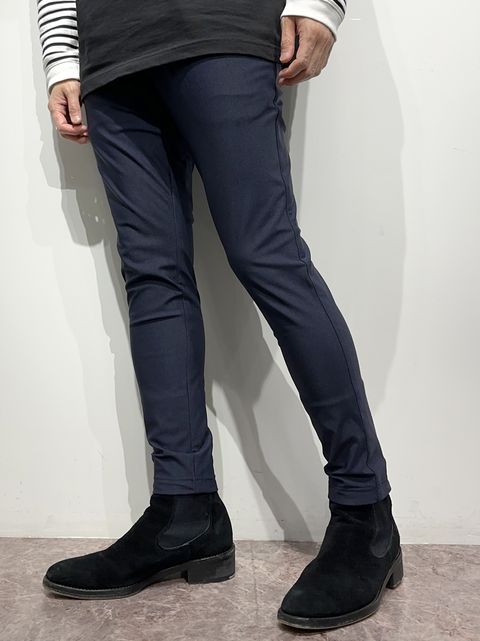 CHRIS EASY HEAT TUCK PANTS / RC30-ST-016HT / 裏起毛タックパンツ /ネイビー