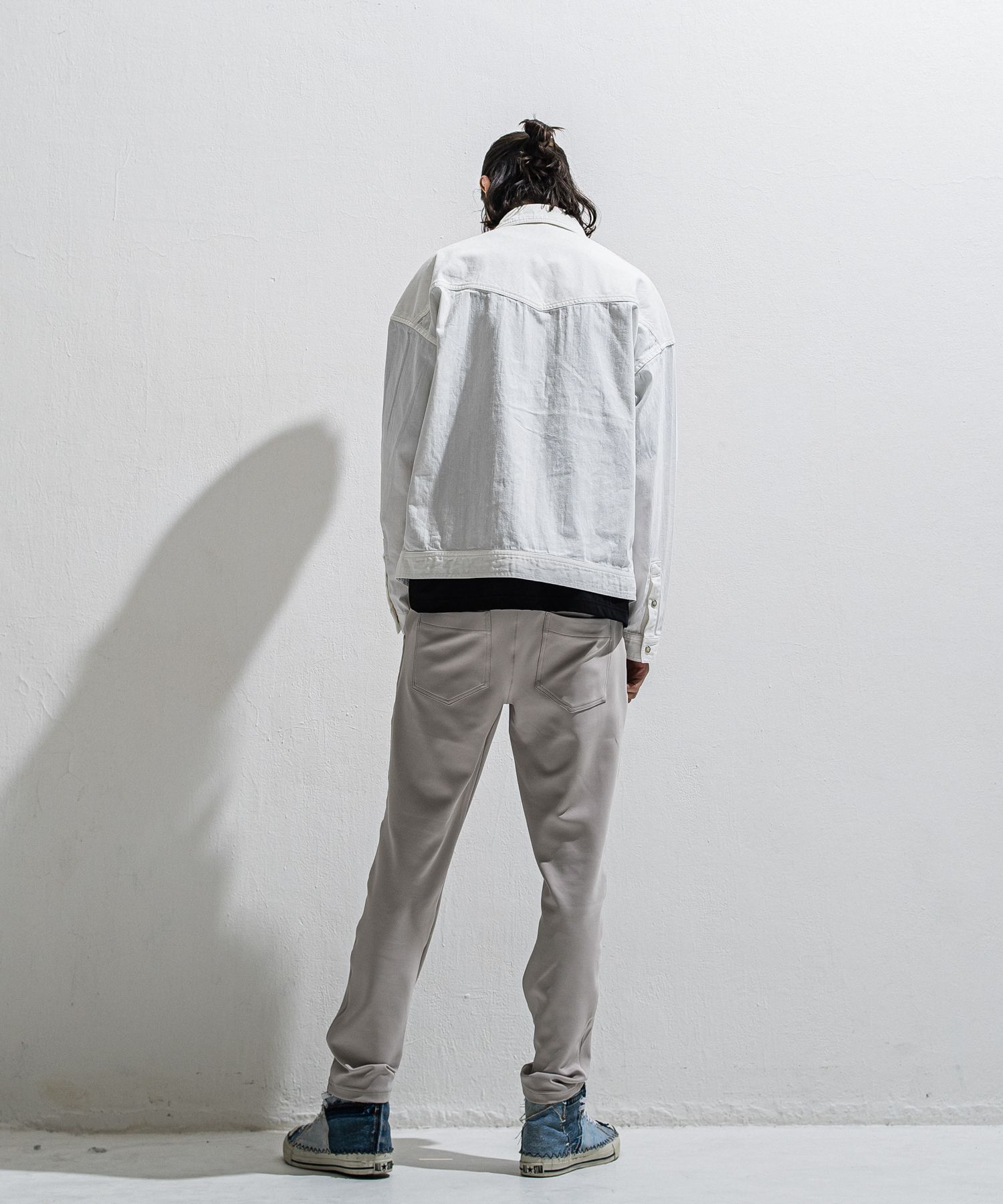 GAVIRIA DB EASY PANTS / DP1-ST-002 / ダンボールジャージイージーパンツ / グレージュ (3月中旬入荷予定)