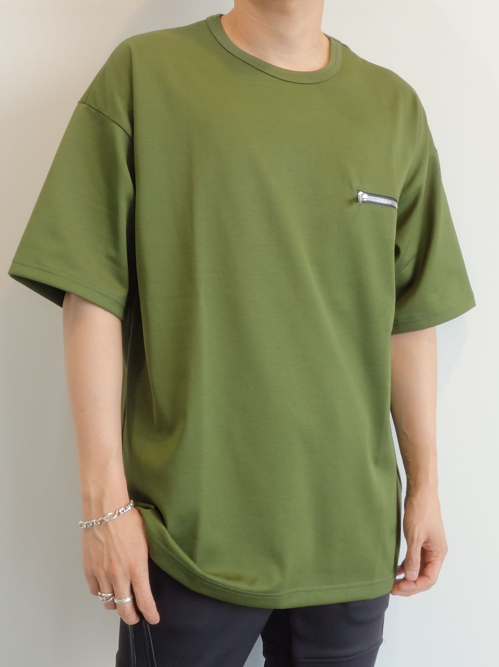 FASTENER POCKET LOOSE TEE / RC24-T-007 / ビッグTシャツ