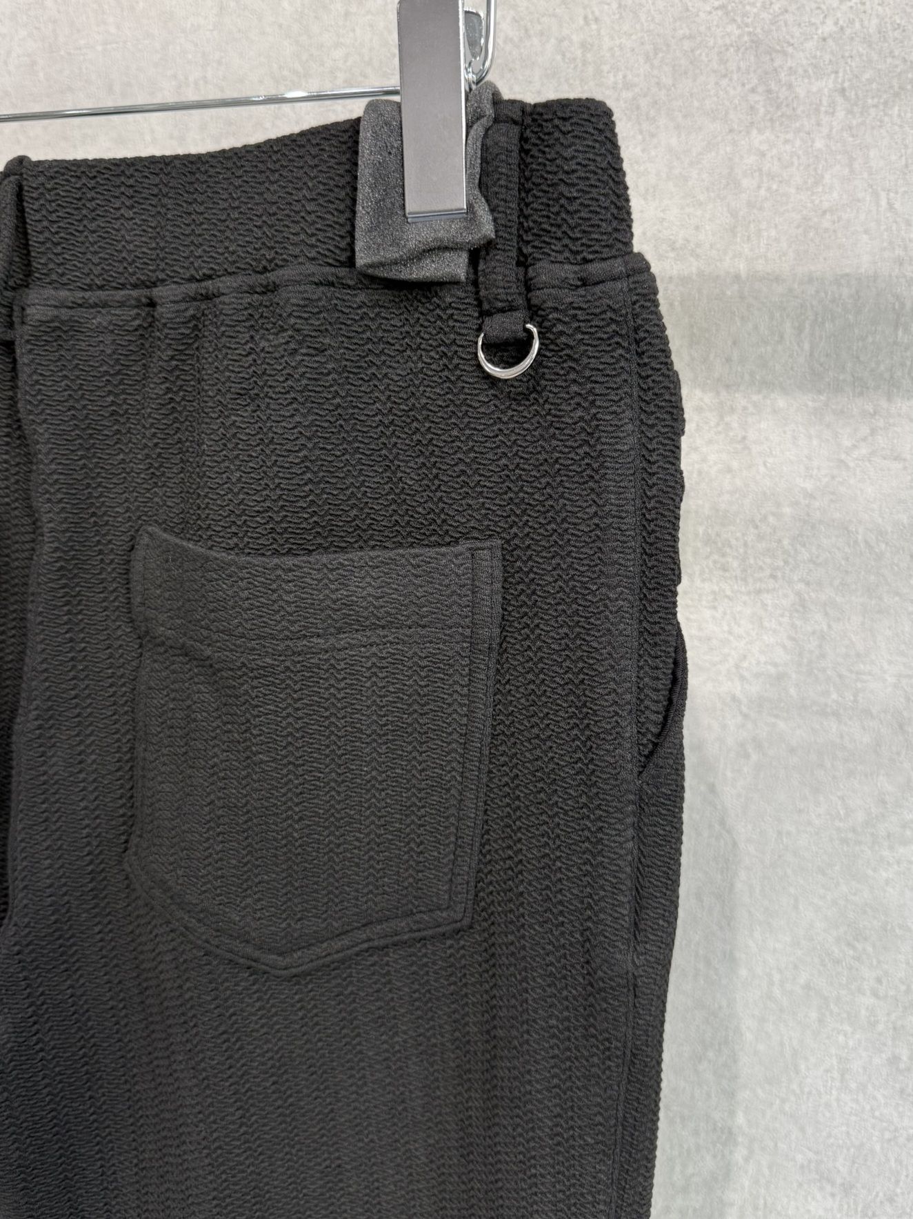 SEMI WIDE TUCK PANTS / RC40-ST-016WT / セミワイドタックパンツ / ブリスターブラック
