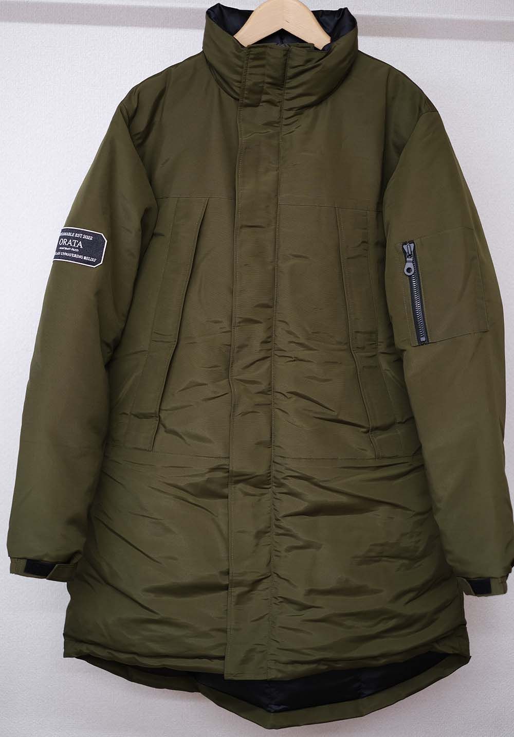 HARD TO BURN MONSTER COAT / OR1-JK-005 / モンスターダウンジャケット / カーキ (11月中旬入荷予定)